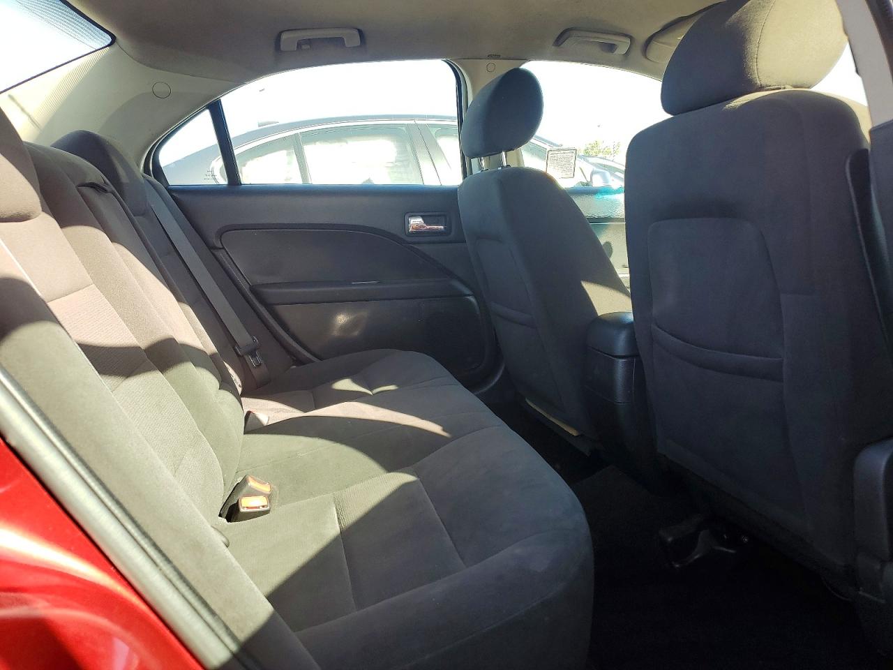 2008 Ford Fusion Se Red vin: 3FAHP07178R211484