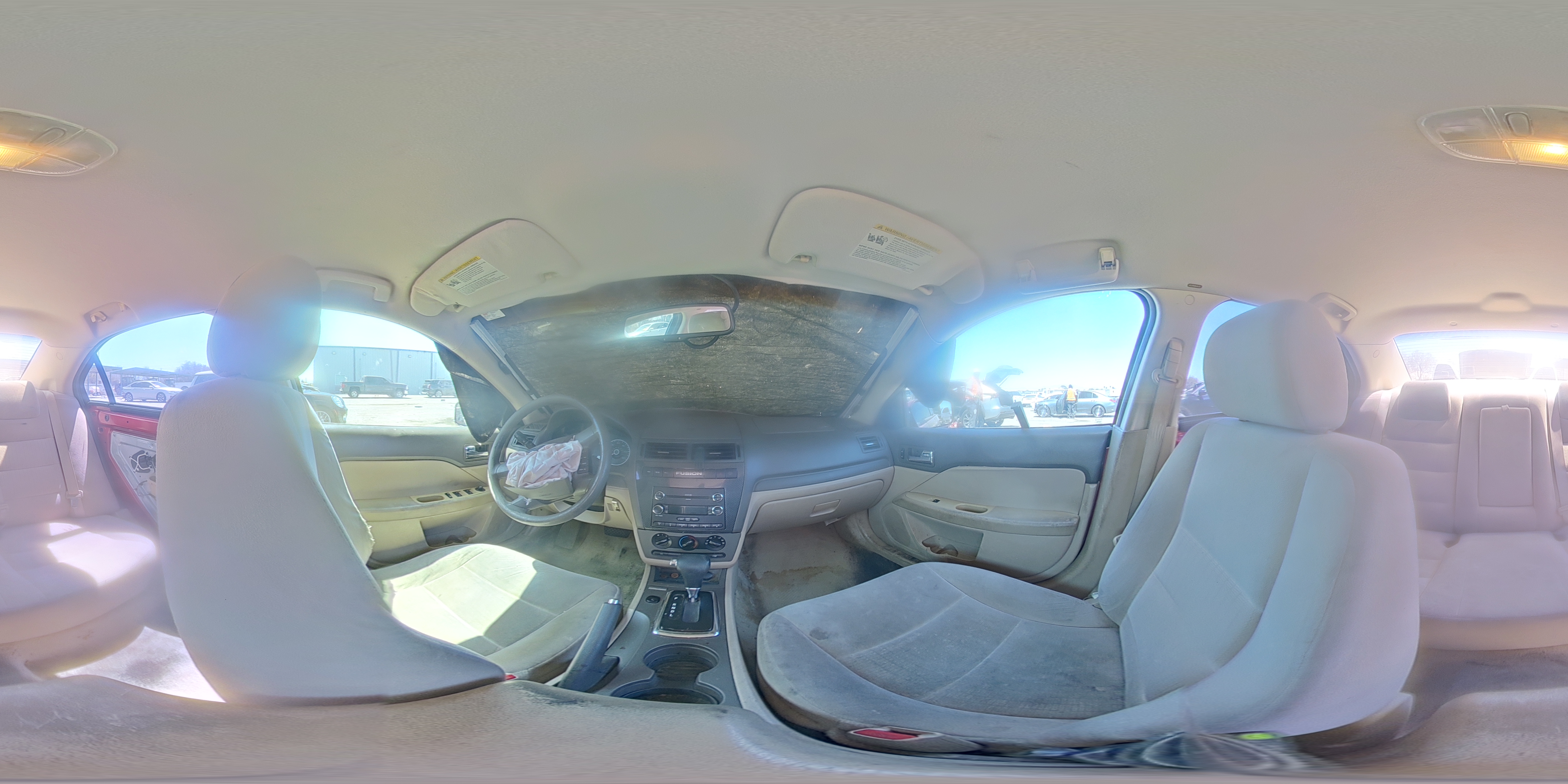 2008 Ford Fusion Se Red vin: 3FAHP07178R240855