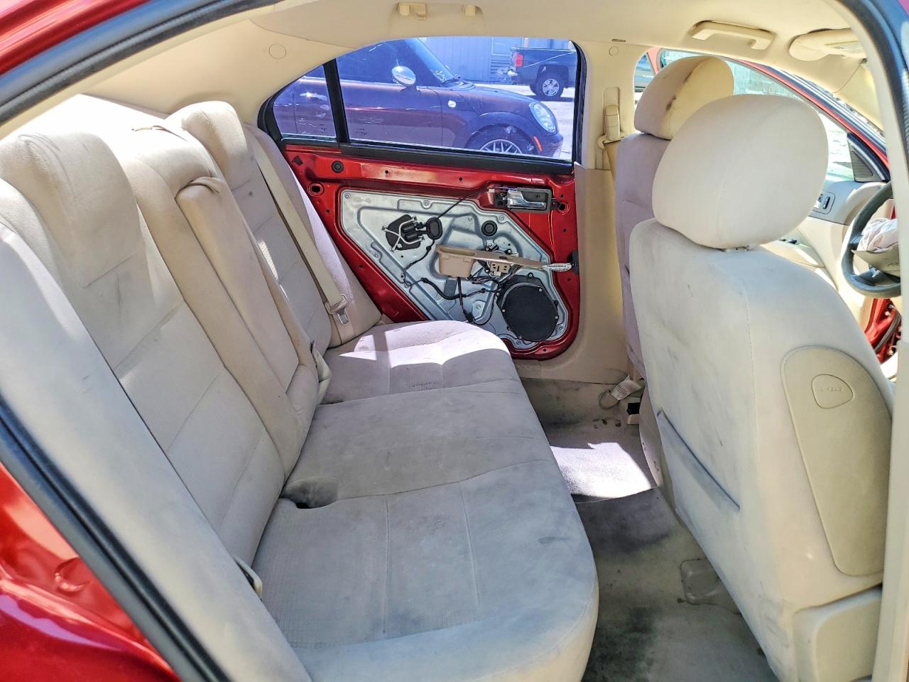 2008 Ford Fusion Se Red vin: 3FAHP07178R240855