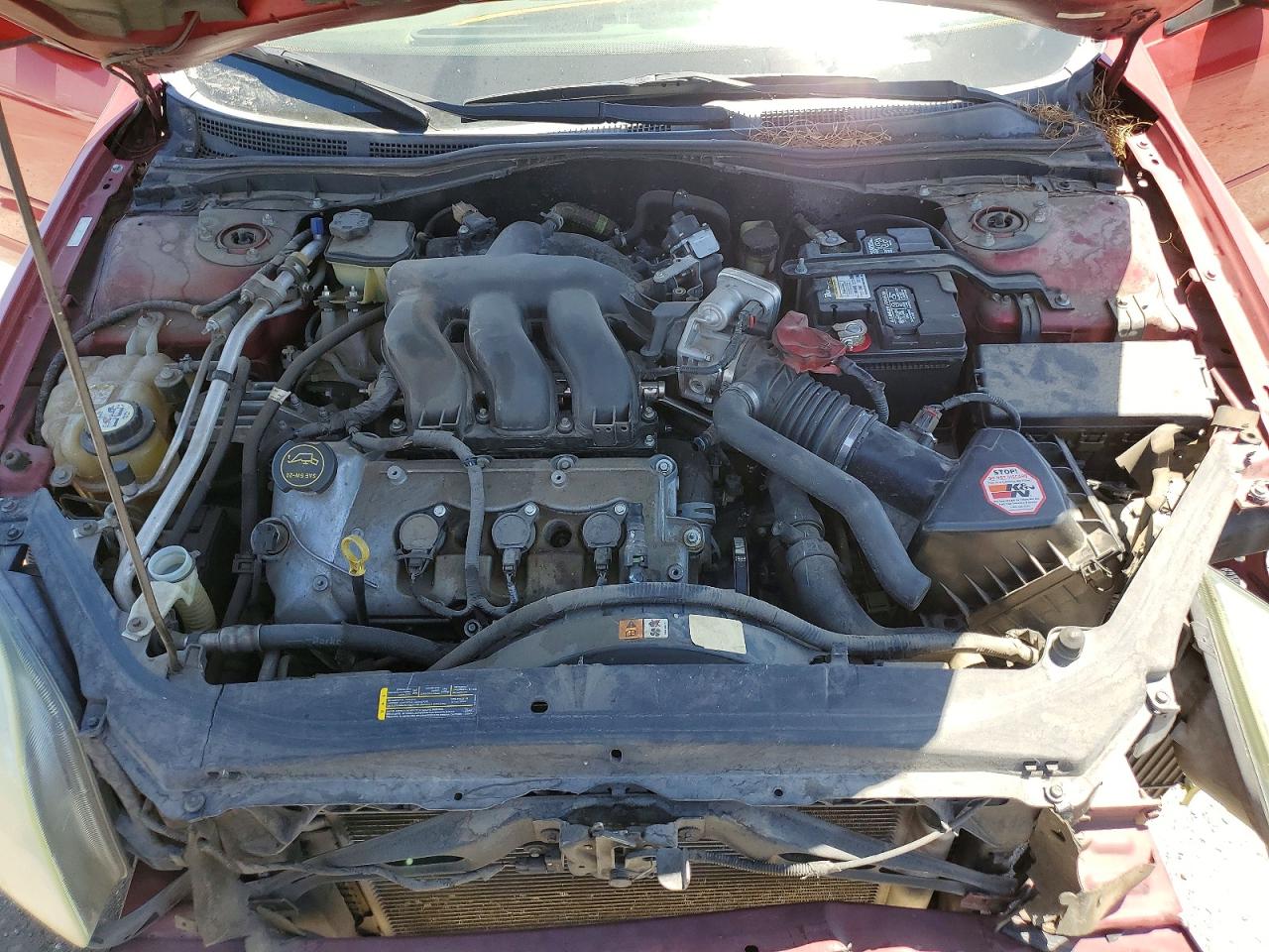 2008 Ford Fusion Se Red vin: 3FAHP07178R240855