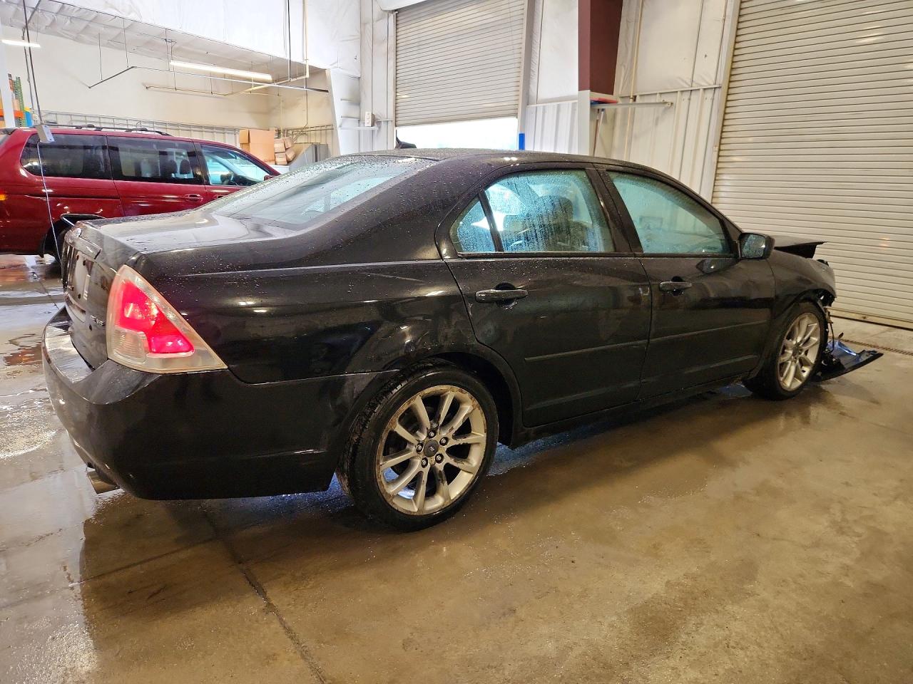 2009 Ford Fusion Se Black vin: 3FAHP07179R110205