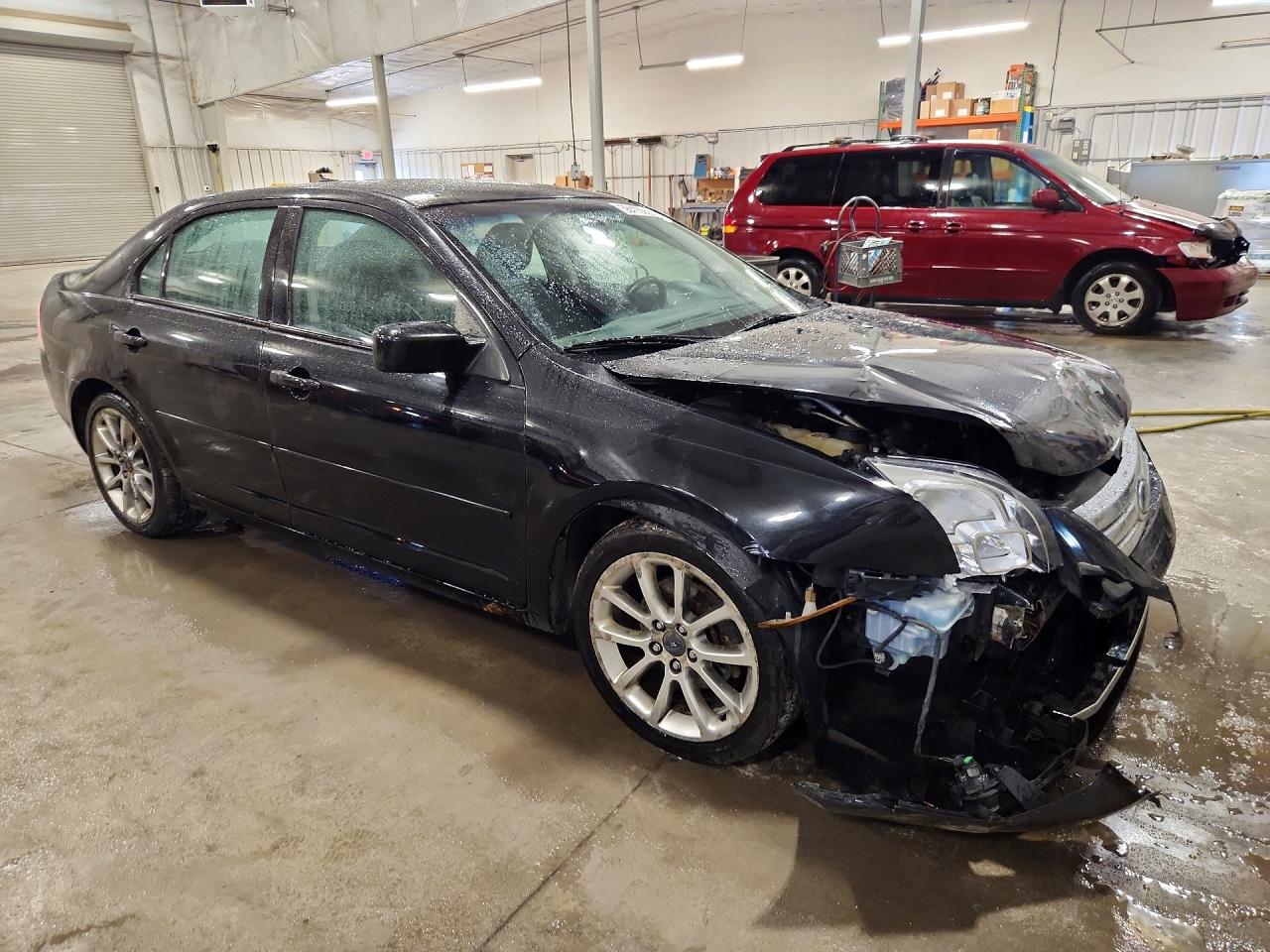 2009 Ford Fusion Se Black vin: 3FAHP07179R110205