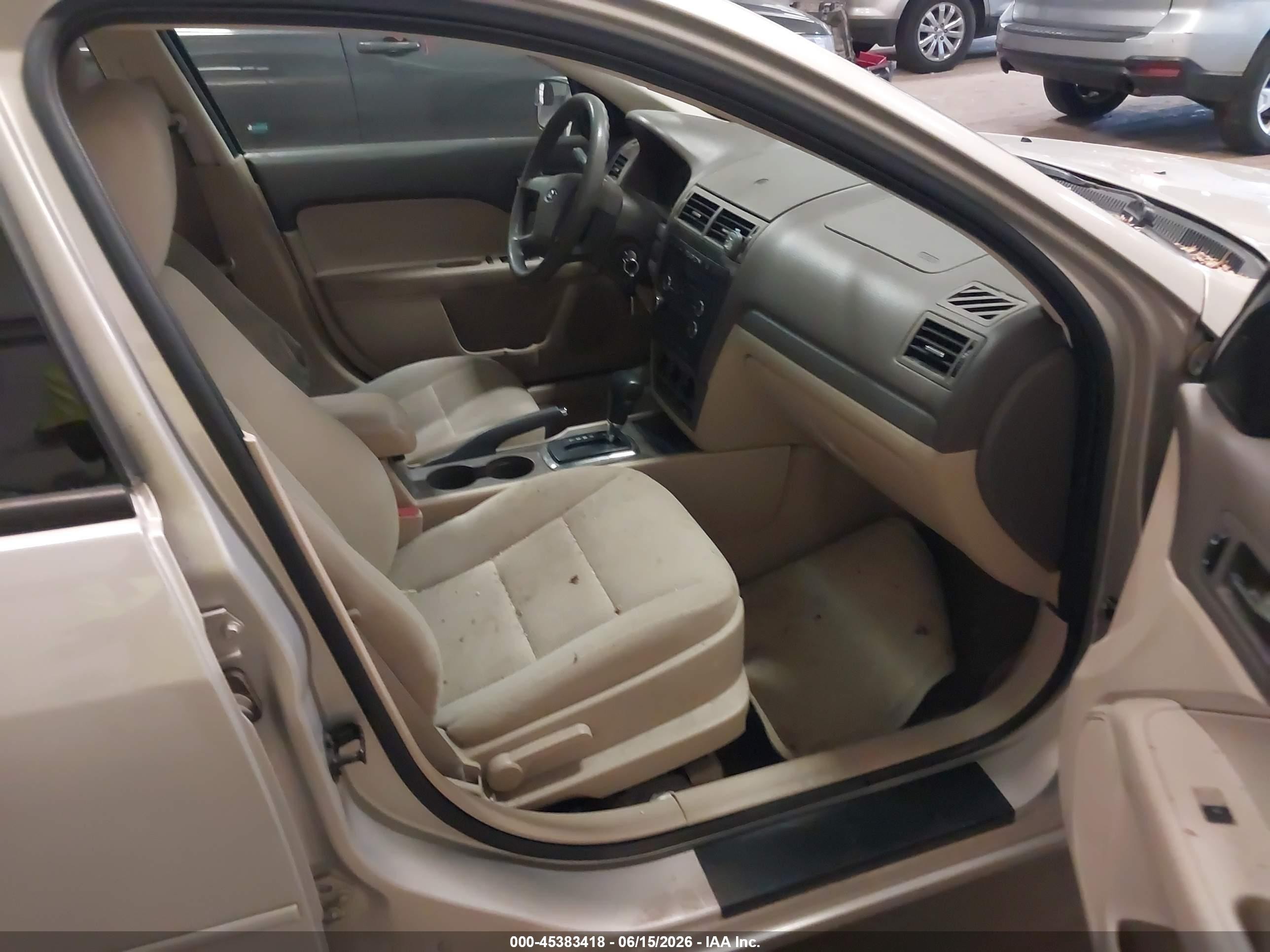 2009 Ford Fusion Se Серый vin: 3FAHP07179R158433