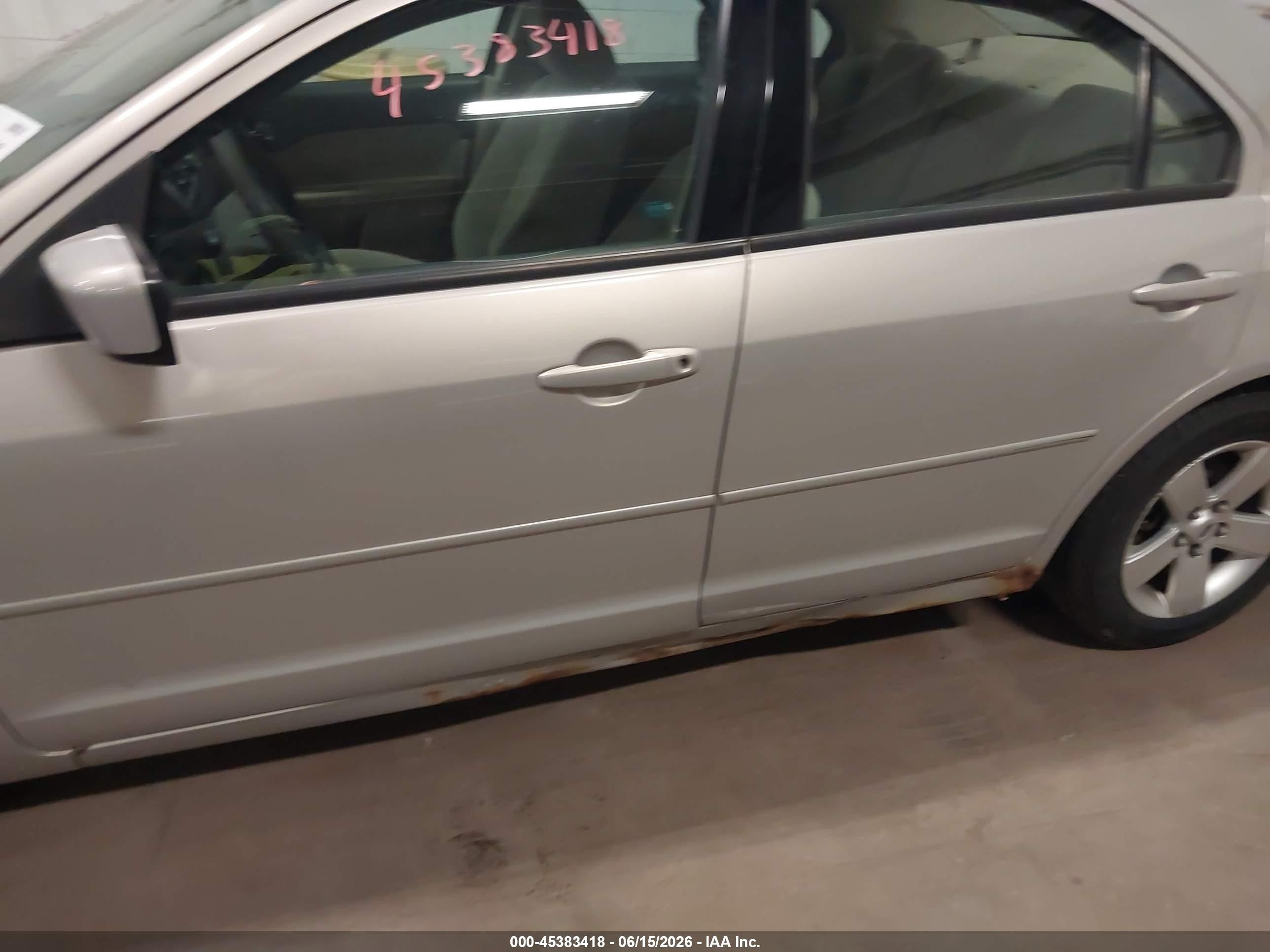 2009 Ford Fusion Se Серый vin: 3FAHP07179R158433