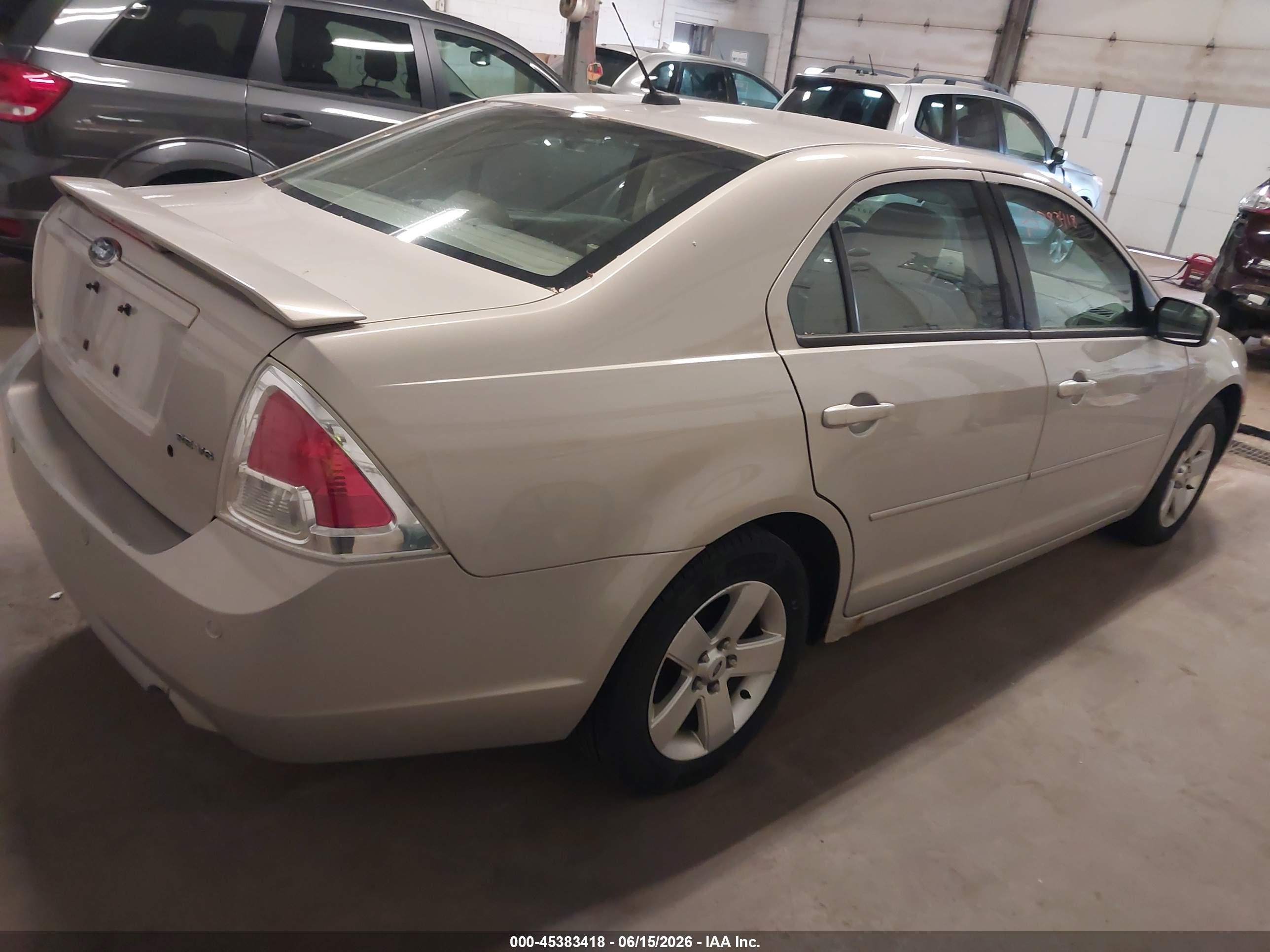 2009 Ford Fusion Se Серый vin: 3FAHP07179R158433