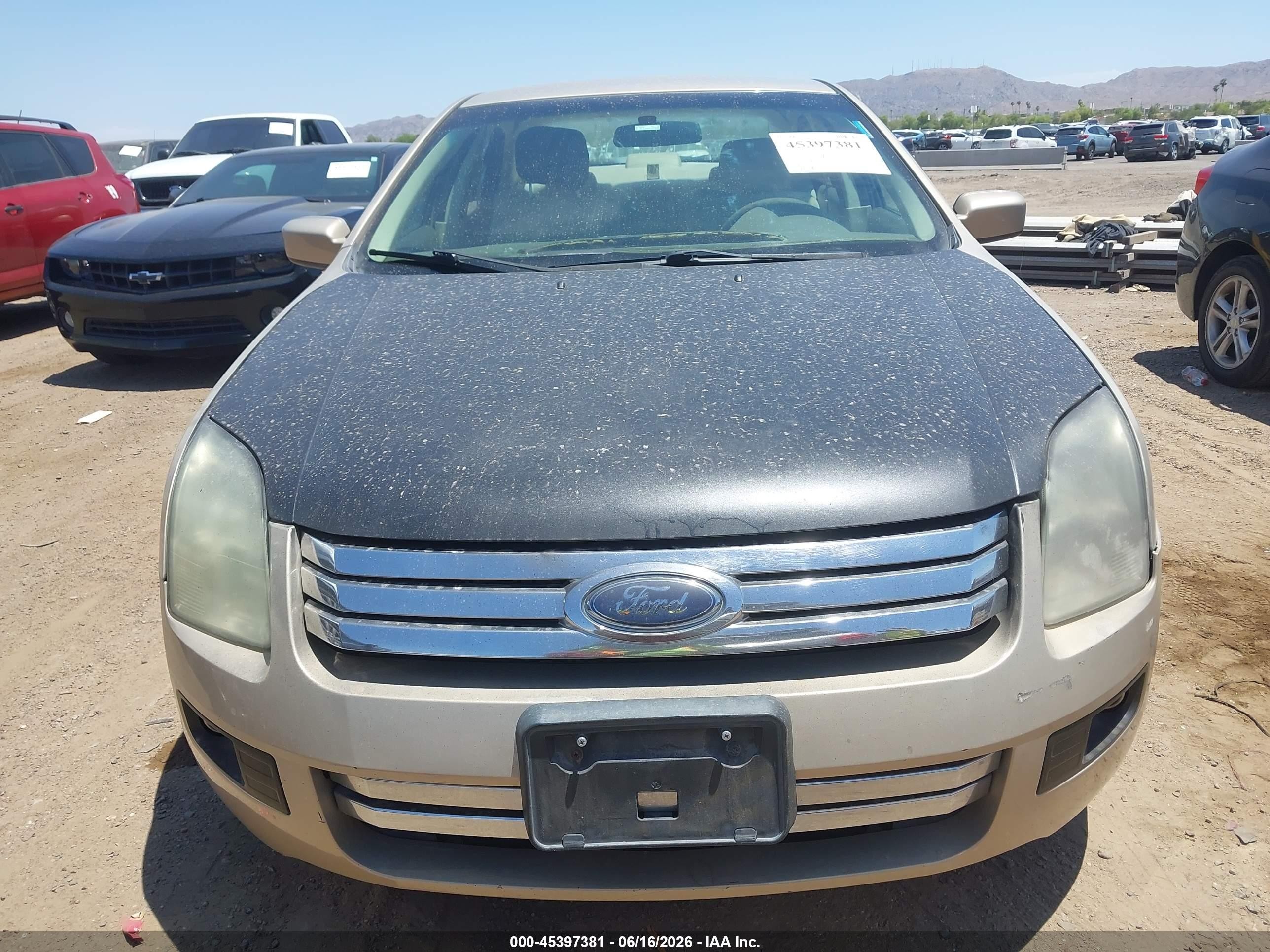 2007 Ford Fusion Se Tan vin: 3FAHP07187R228146