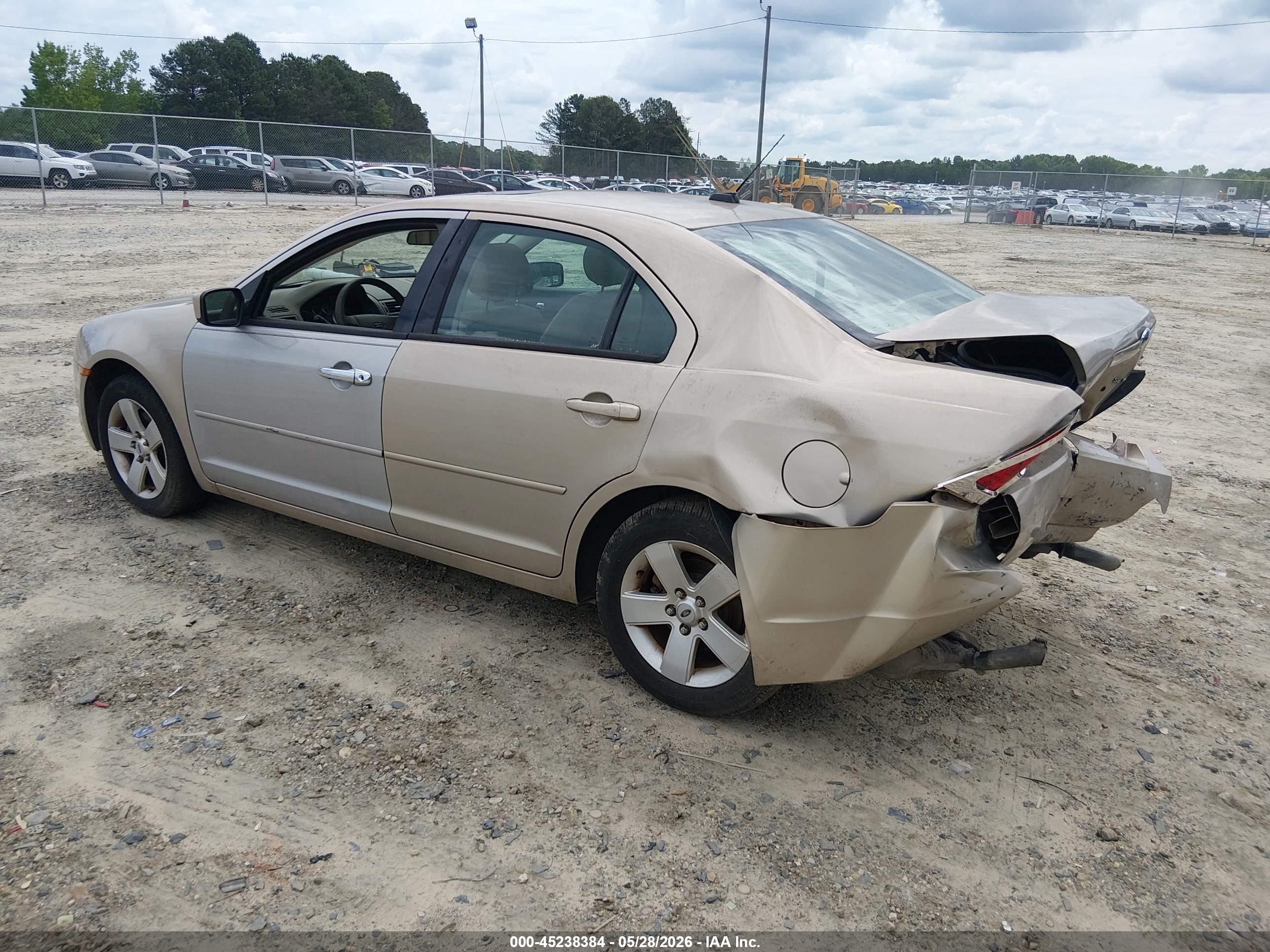 2008 Ford Fusion Se Champagne vin: 3FAHP07188R132521
