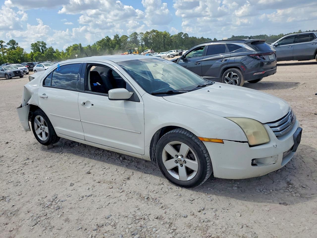 2008 Ford Fusion Se White vin: 3FAHP07188R149805
