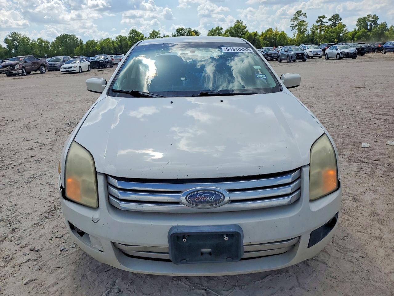 2008 Ford Fusion Se White vin: 3FAHP07188R149805