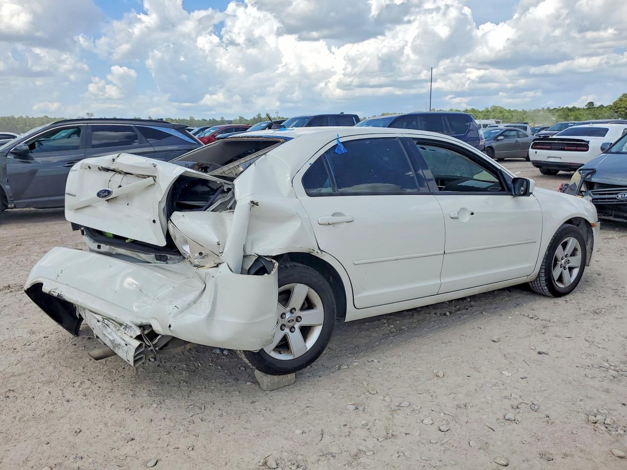 2008 Ford Fusion Se White vin: 3FAHP07188R149805