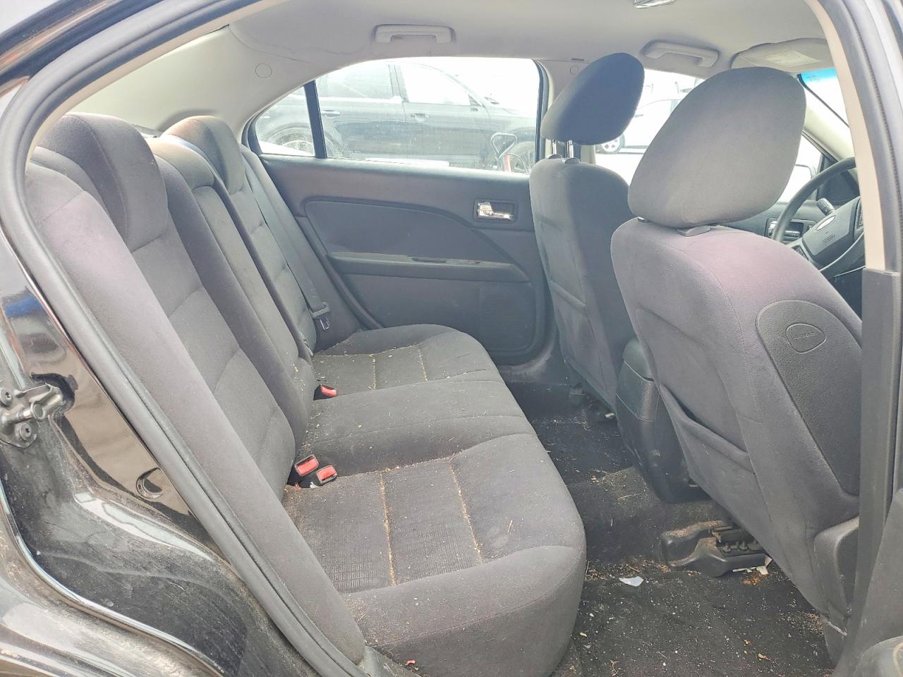 2009 Ford Fusion Se Black vin: 3FAHP07189R105417