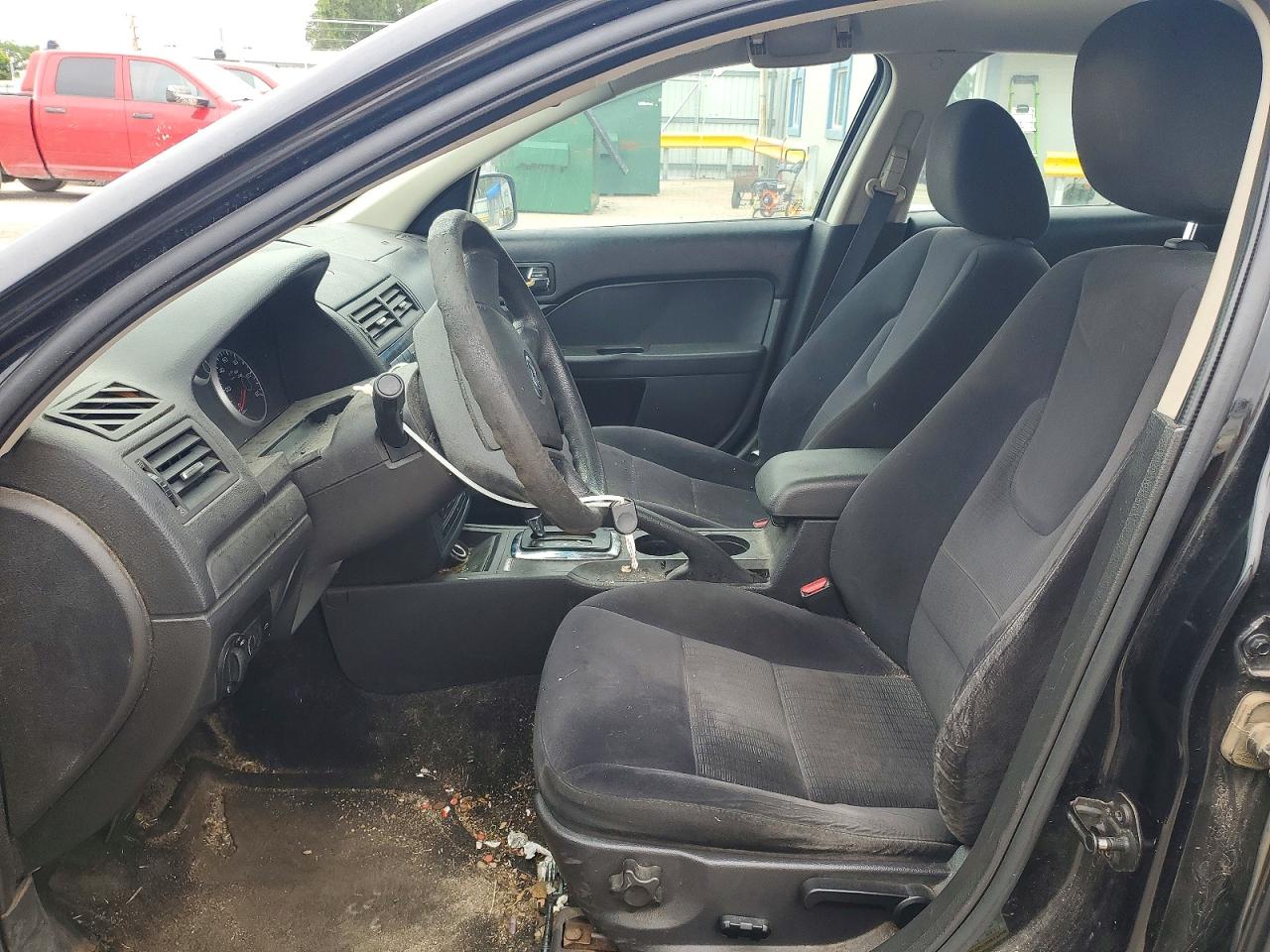 2009 Ford Fusion Se Black vin: 3FAHP07189R105417