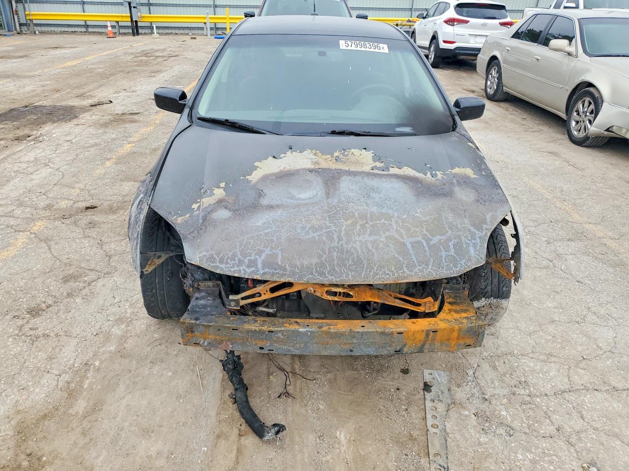 2009 Ford Fusion Se Black vin: 3FAHP07189R105417