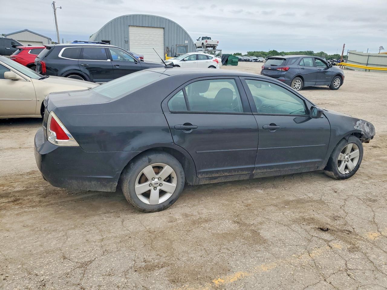 2009 Ford Fusion Se Black vin: 3FAHP07189R105417