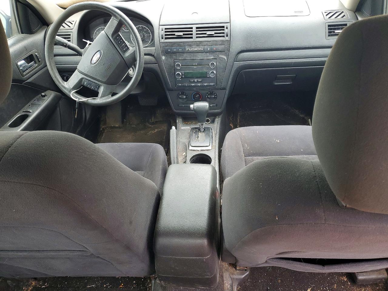 2009 Ford Fusion Se Black vin: 3FAHP07189R105417