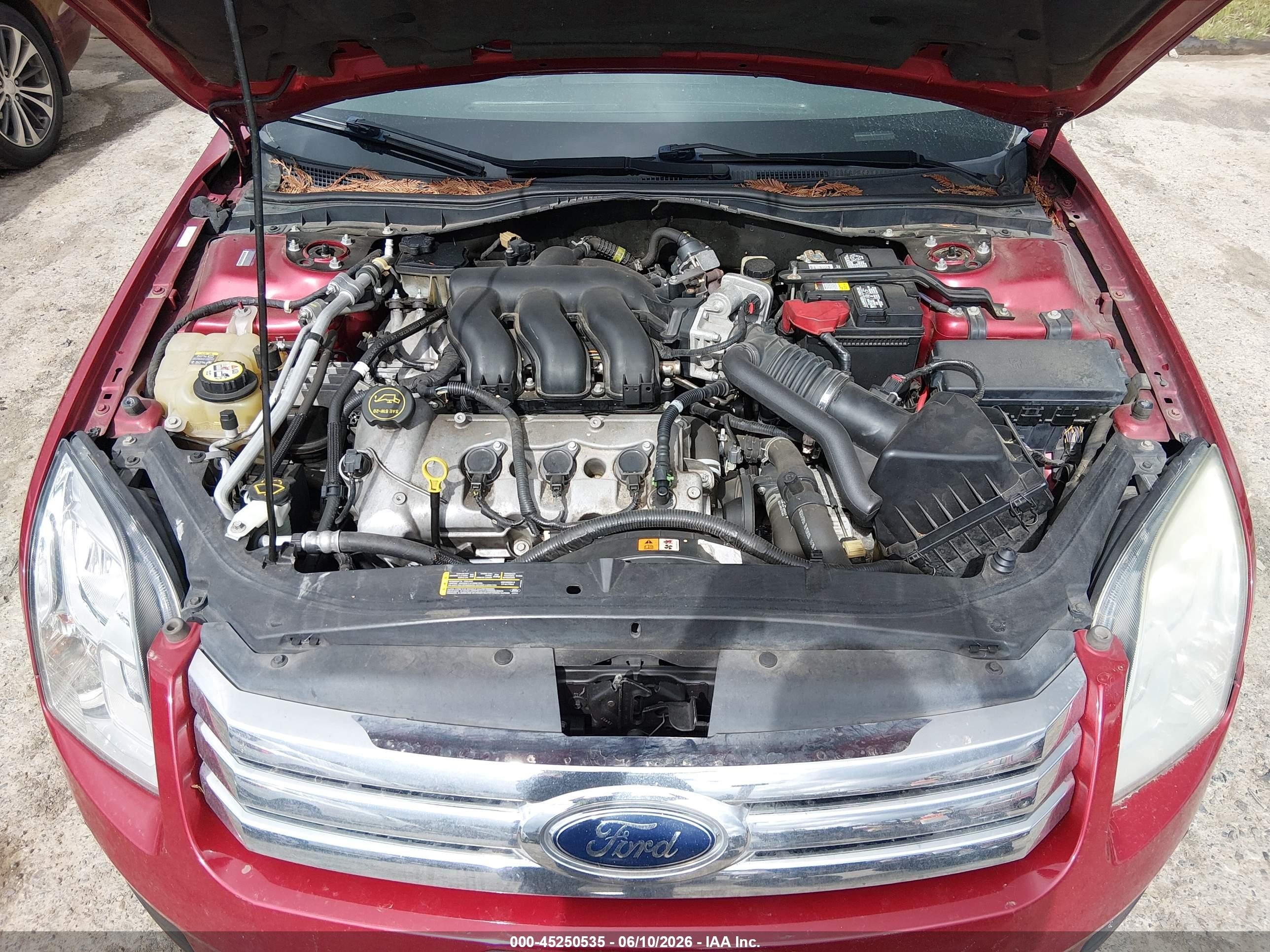 2009 Ford Fusion Se Red vin: 3FAHP07189R116661