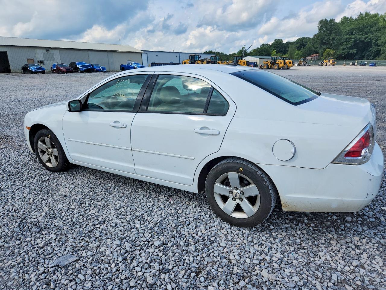 2007 Ford Fusion Se White vin: 3FAHP07197R153067