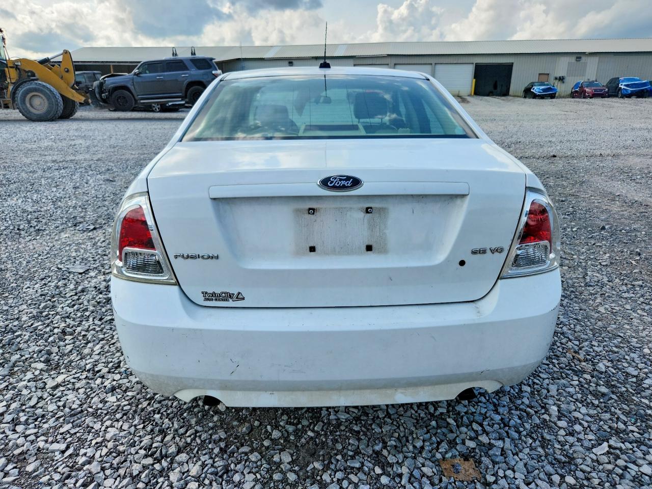 2007 Ford Fusion Se White vin: 3FAHP07197R153067