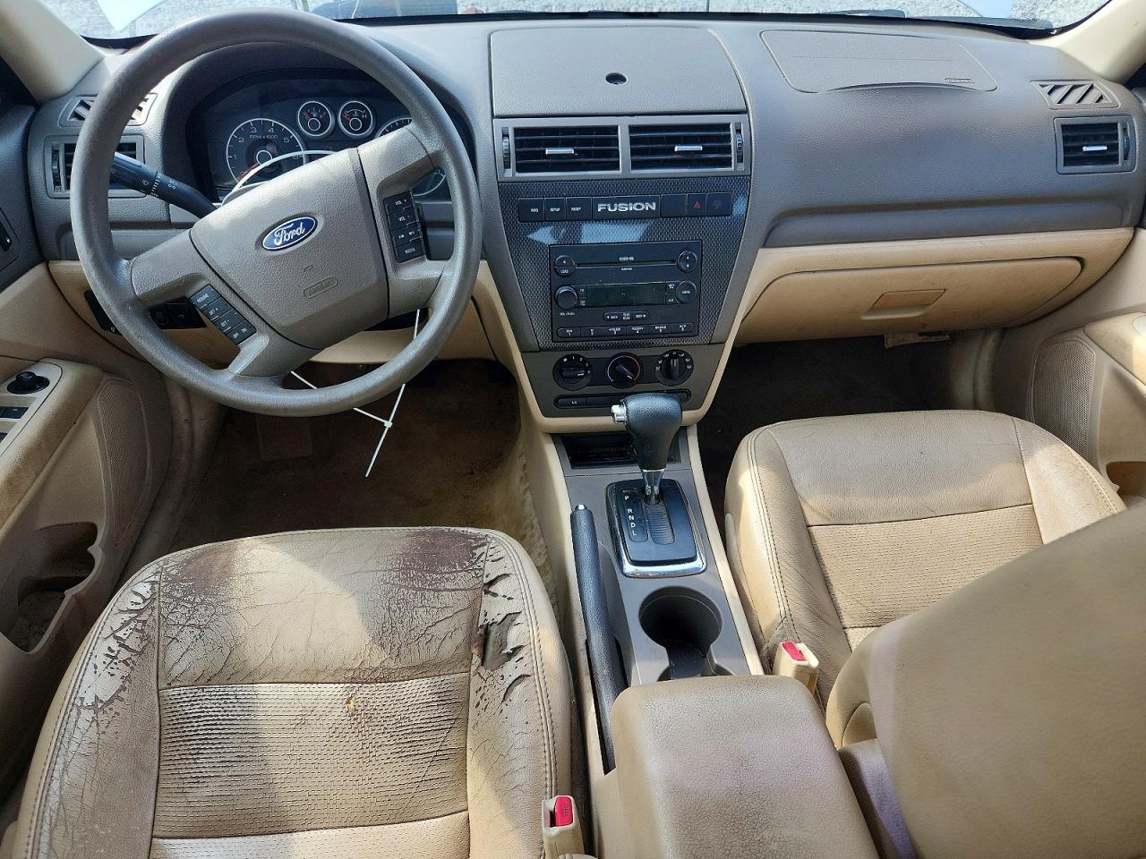 2007 Ford Fusion Se White vin: 3FAHP07197R153067