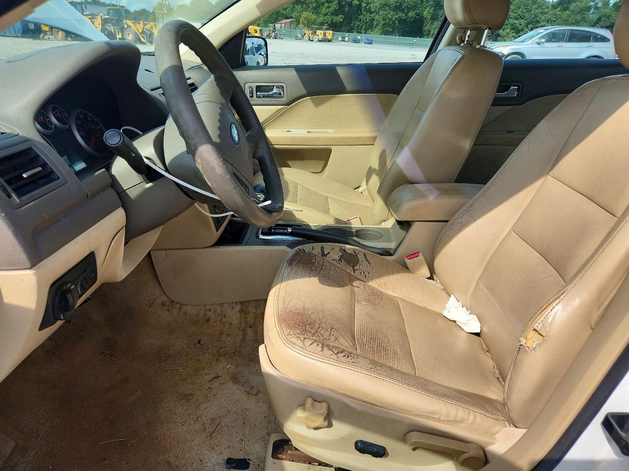 2007 Ford Fusion Se White vin: 3FAHP07197R153067