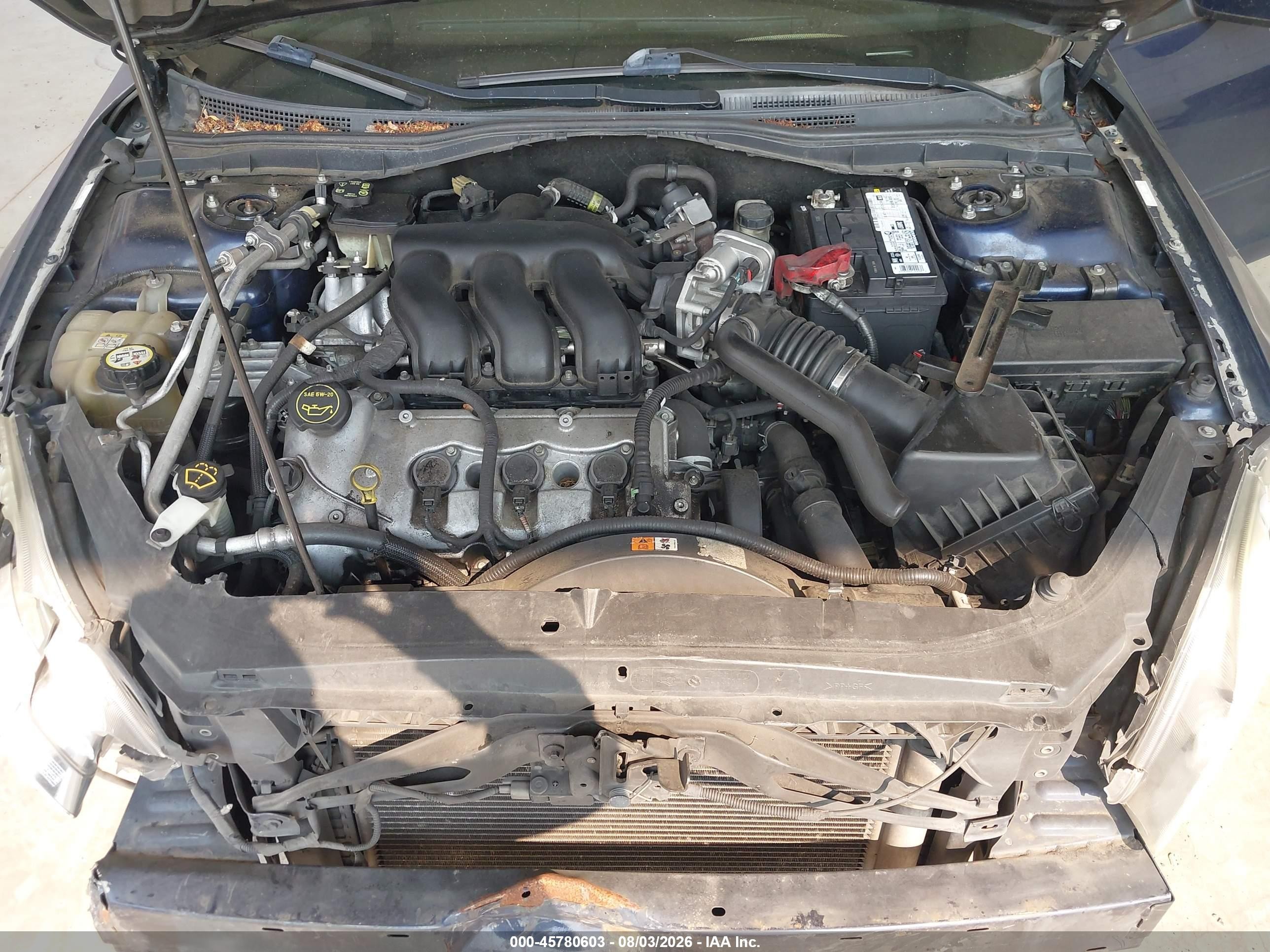 2007 Ford Fusion Se Blue vin: 3FAHP07197R185484