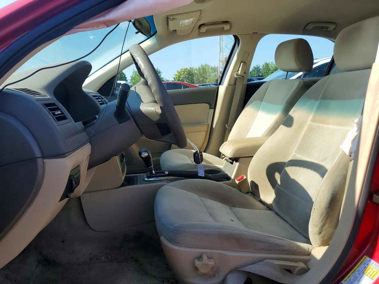 2008 Ford Fusion Se Красный vin: 3FAHP07198R168492