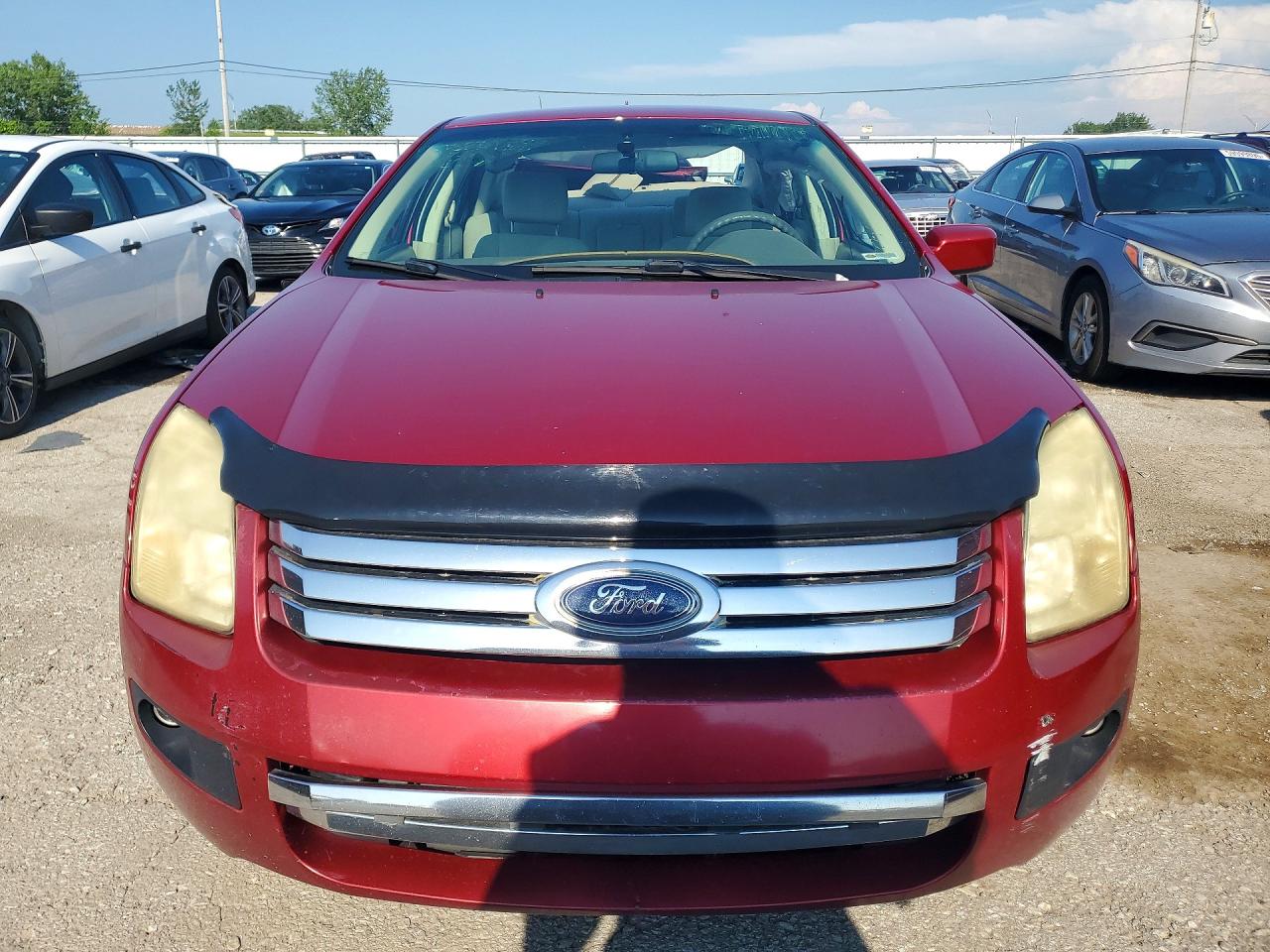 2008 Ford Fusion Se Красный vin: 3FAHP07198R168492