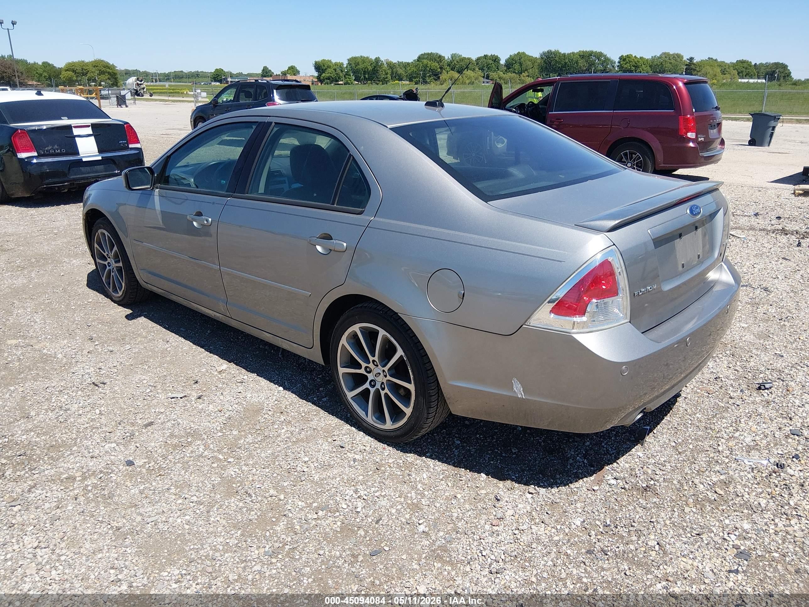 2009 Ford Fusion Se Gray vin: 3FAHP07199R147644