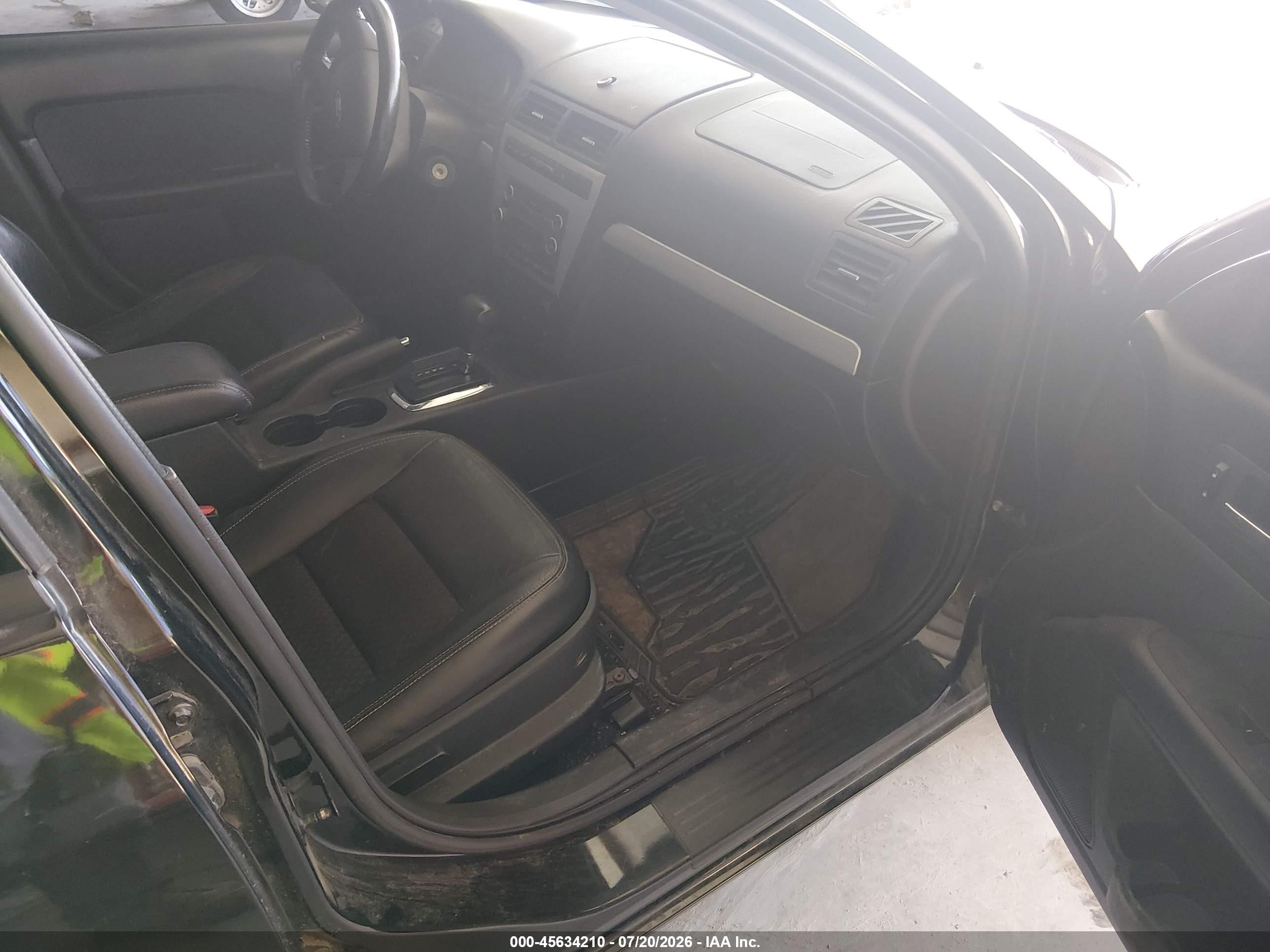 2009 Ford Fusion Se Black vin: 3FAHP07199R186038