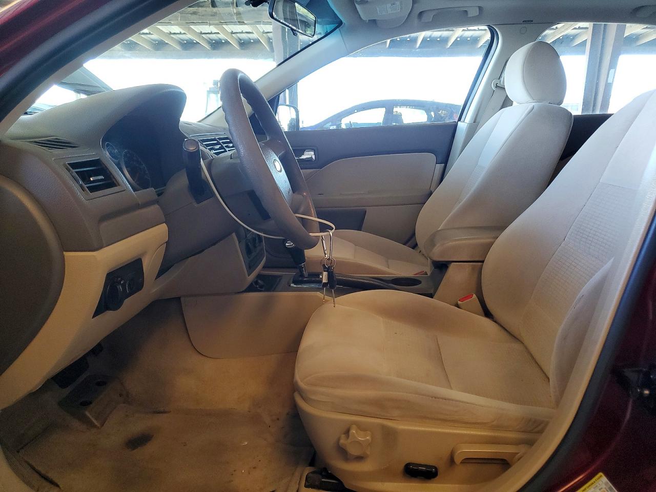 2006 Ford Fusion Se Burgundy vin: 3FAHP071X6R227336