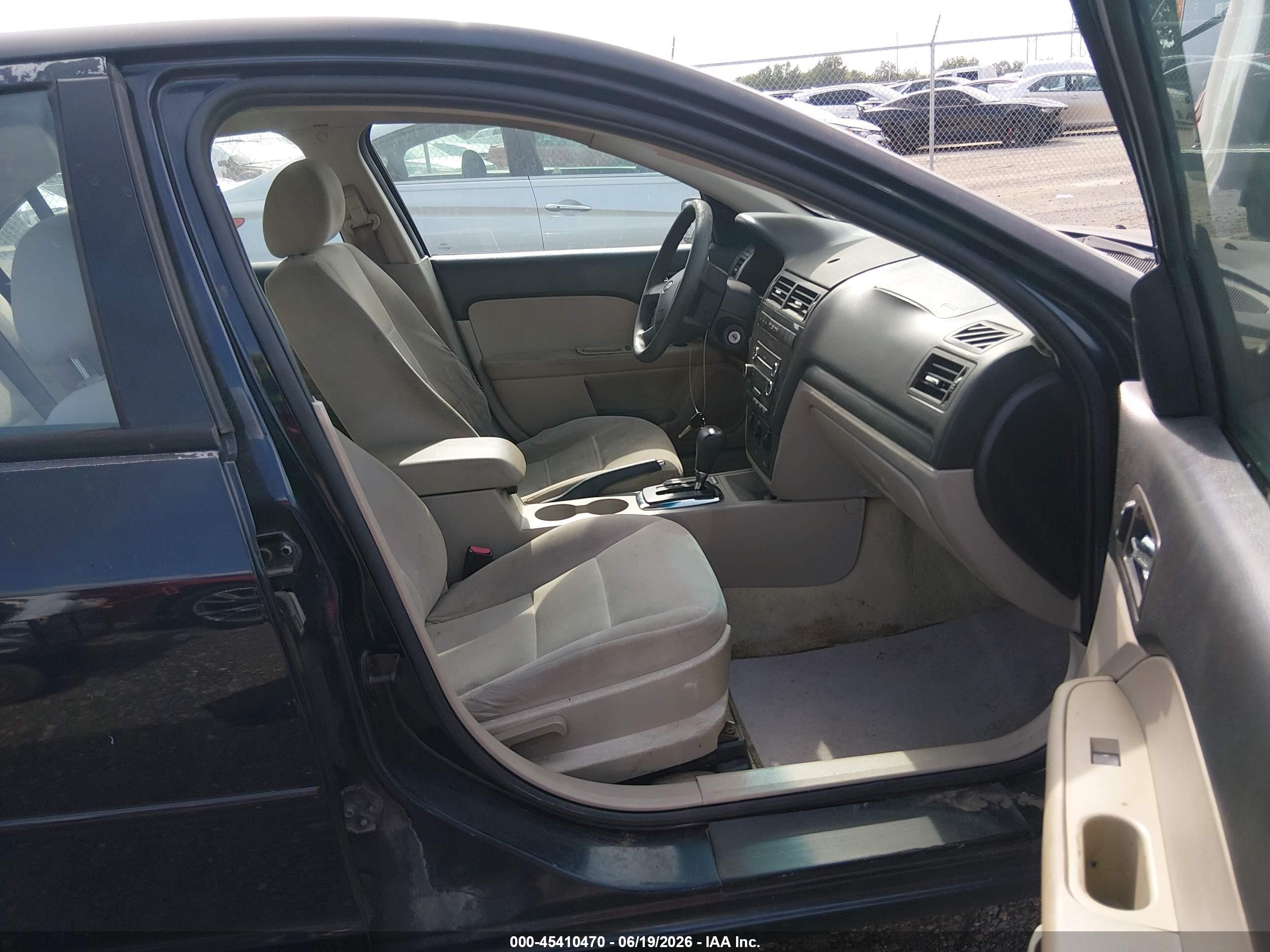 2008 Ford Fusion Se Blue vin: 3FAHP071X8R159865