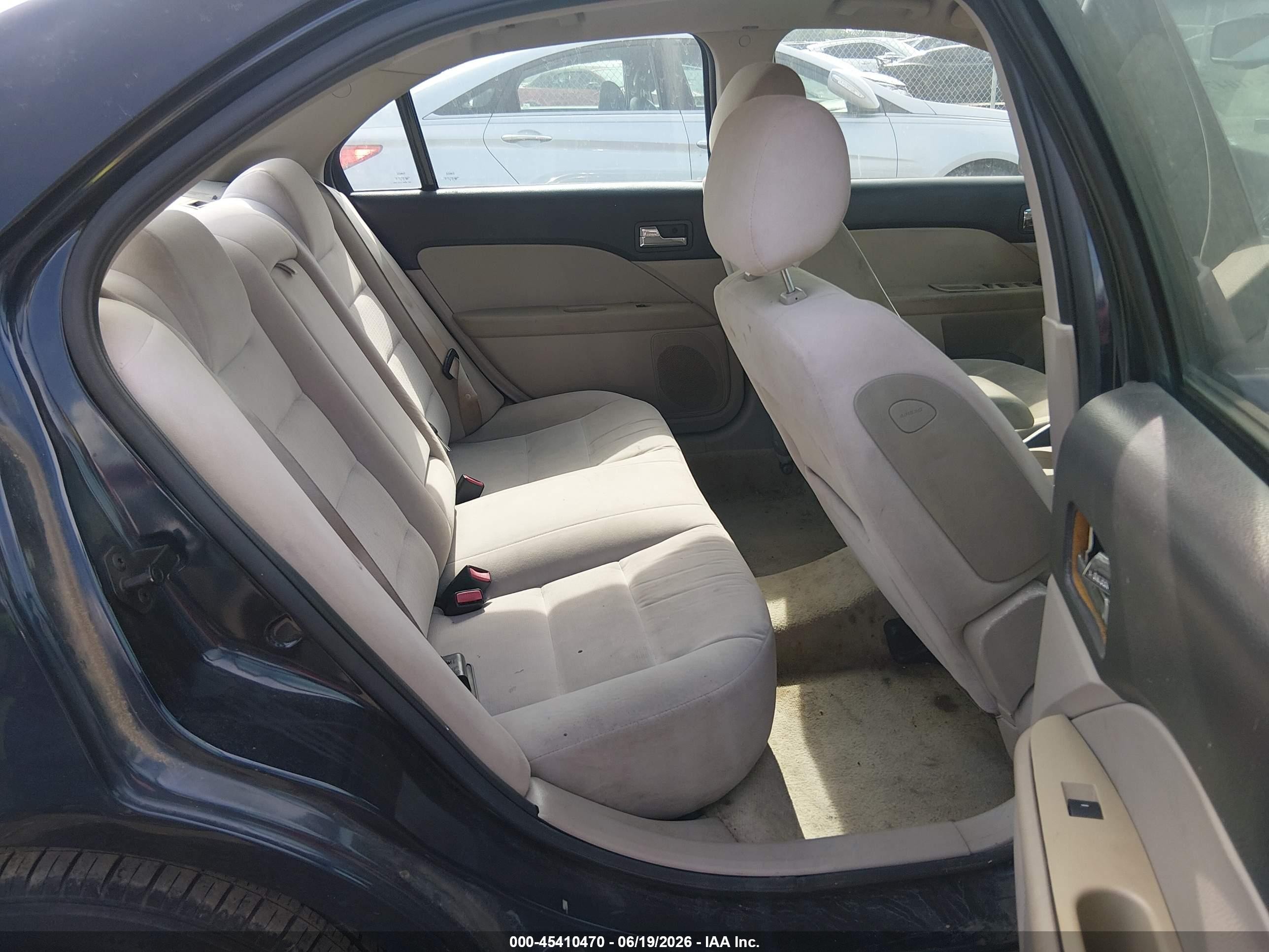 2008 Ford Fusion Se Blue vin: 3FAHP071X8R159865