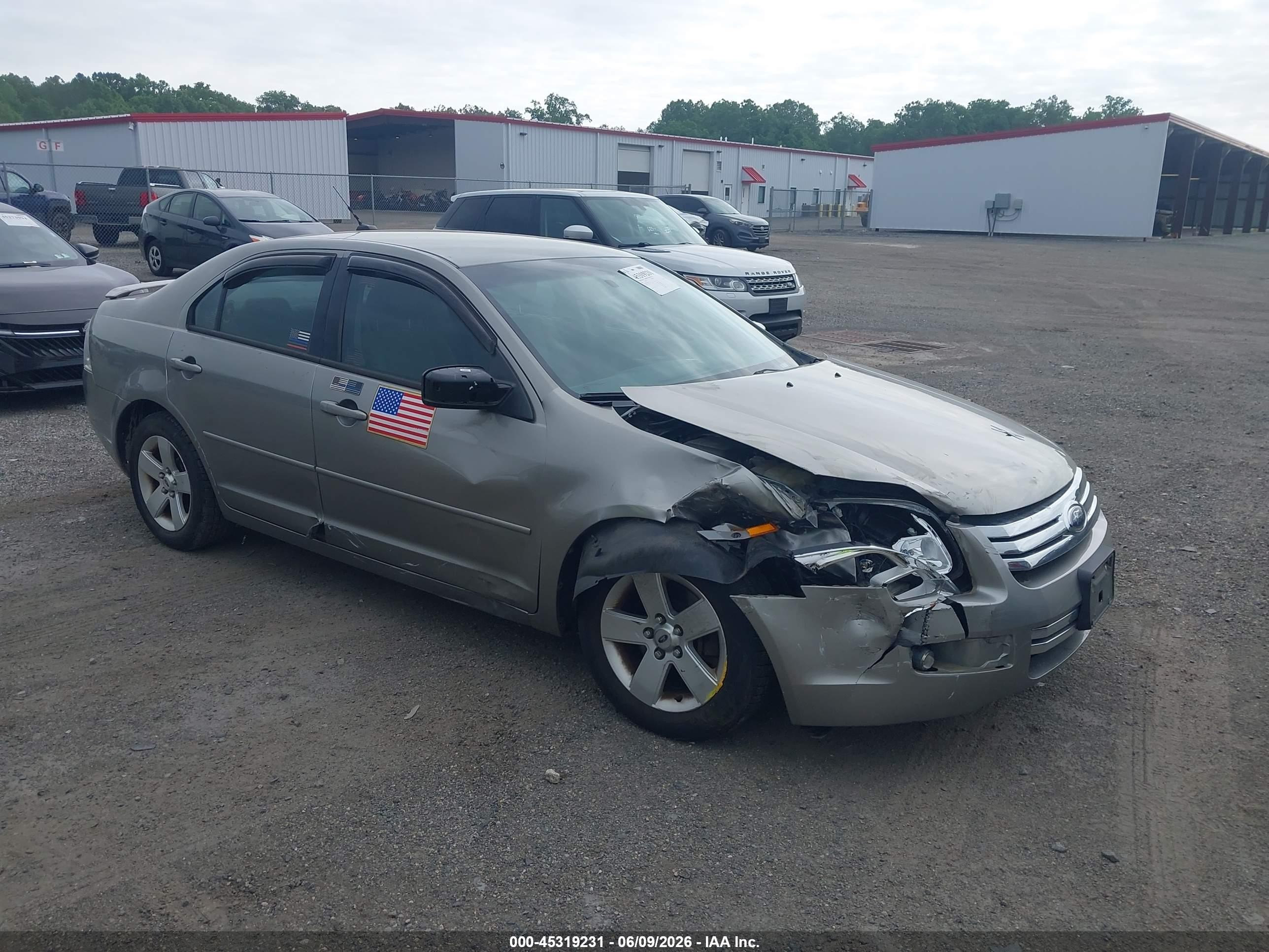 2008 Ford Fusion Se Gray vin: 3FAHP071X8R173751