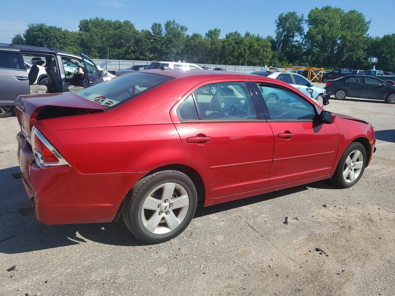 2009 Ford Fusion Se Maroon vin: 3FAHP071X9R188641