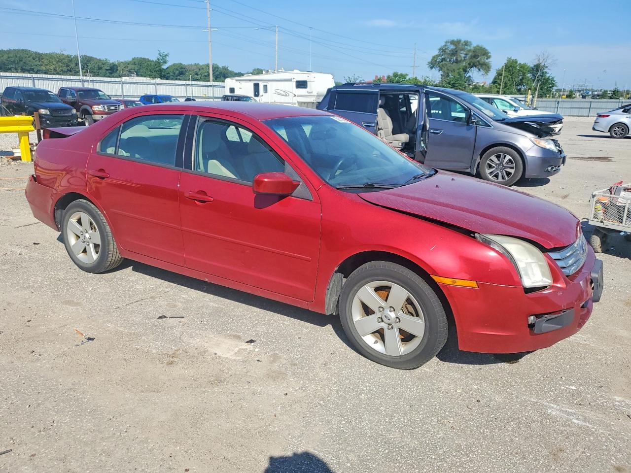 2009 Ford Fusion Se Maroon vin: 3FAHP071X9R188641