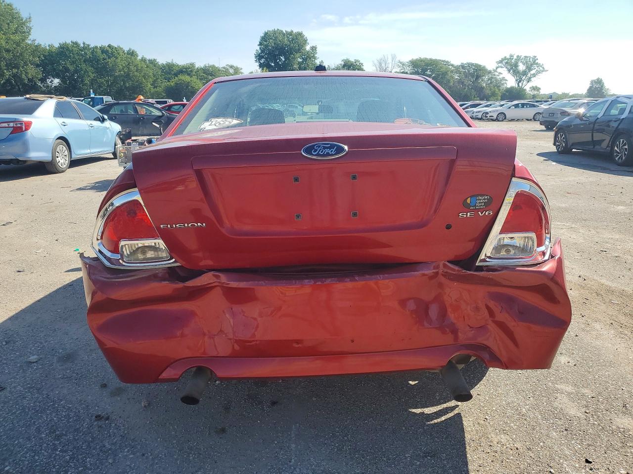 2009 Ford Fusion Se Maroon vin: 3FAHP071X9R188641