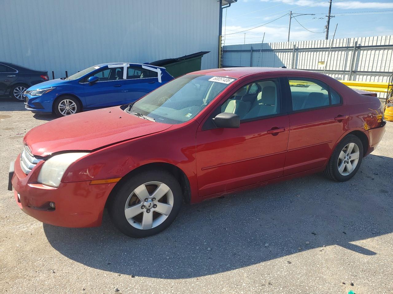 2009 Ford Fusion Se Maroon vin: 3FAHP071X9R188641