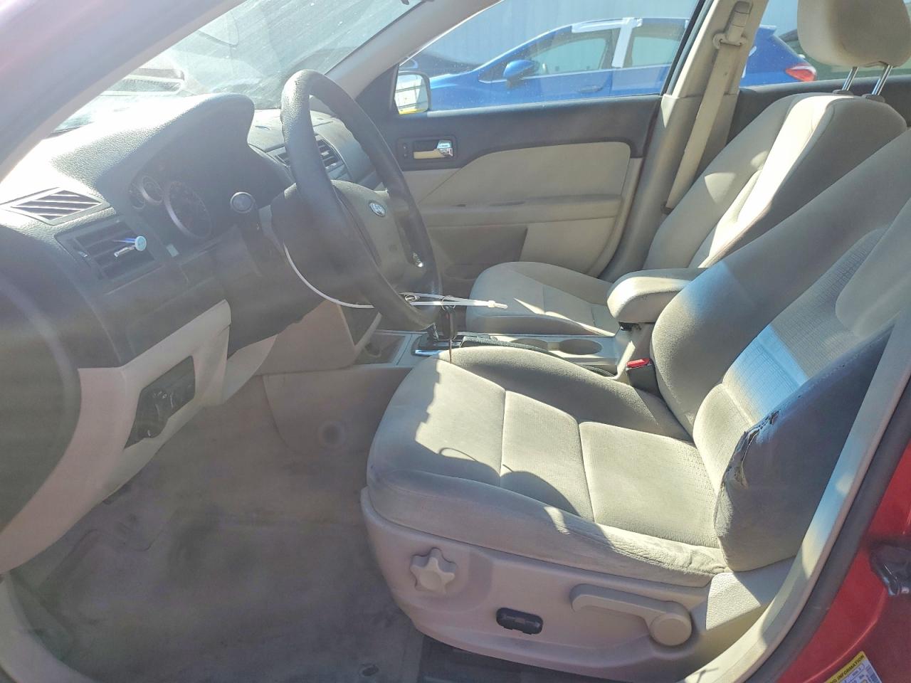 2009 Ford Fusion Se Maroon vin: 3FAHP071X9R188641