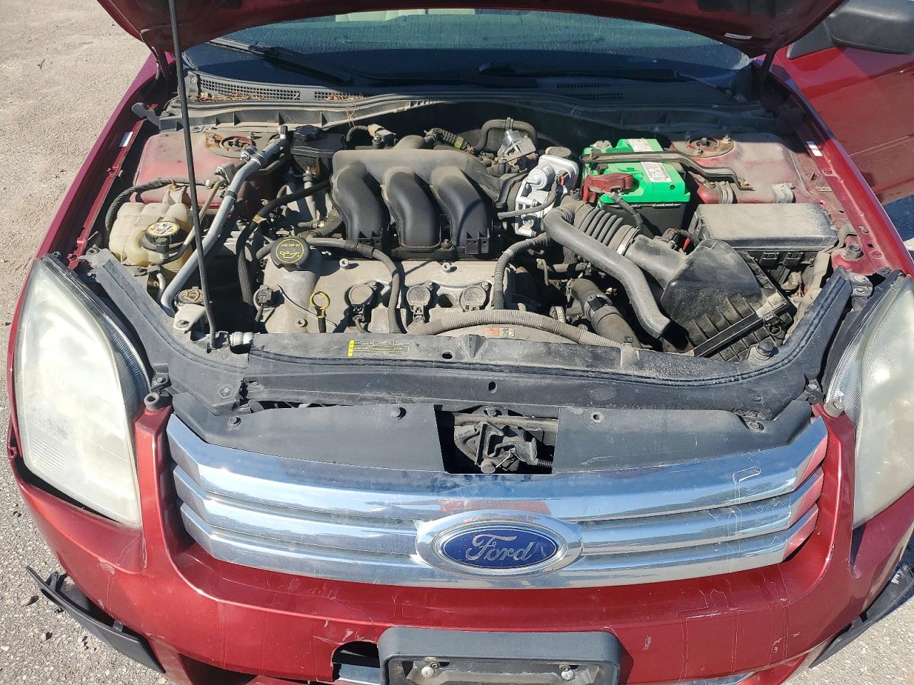 2009 Ford Fusion Se Maroon vin: 3FAHP071X9R188641