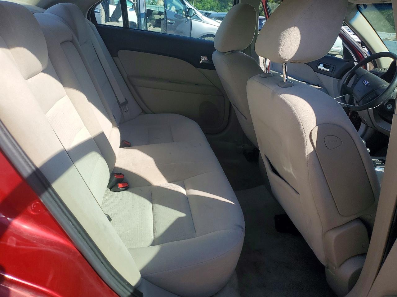 2009 Ford Fusion Se Maroon vin: 3FAHP071X9R188641