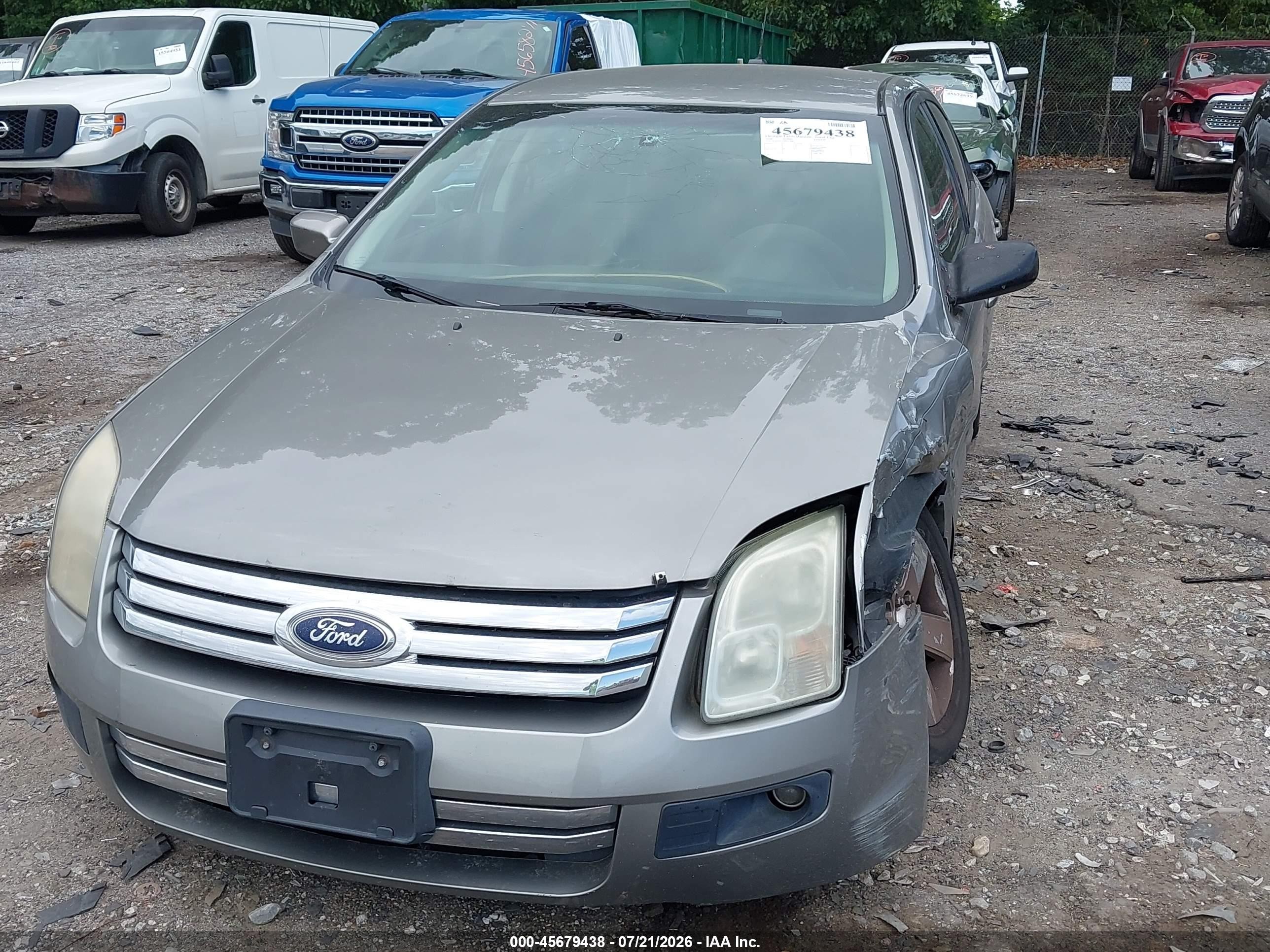 2008 Ford Fusion Se Gray vin: 3FAHP07Z08R223885