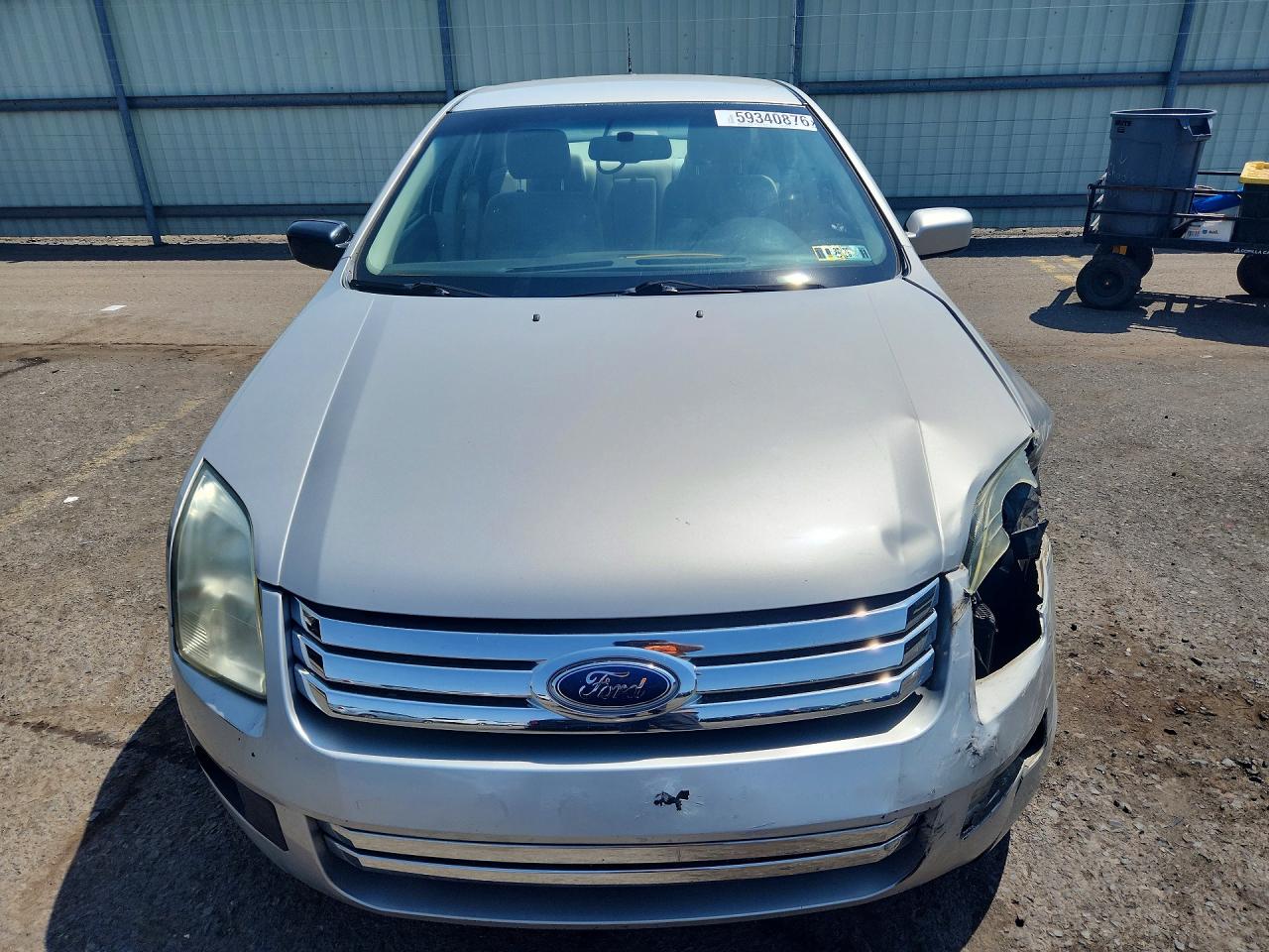 2008 Ford Fusion Se Silver vin: 3FAHP07Z08R271421