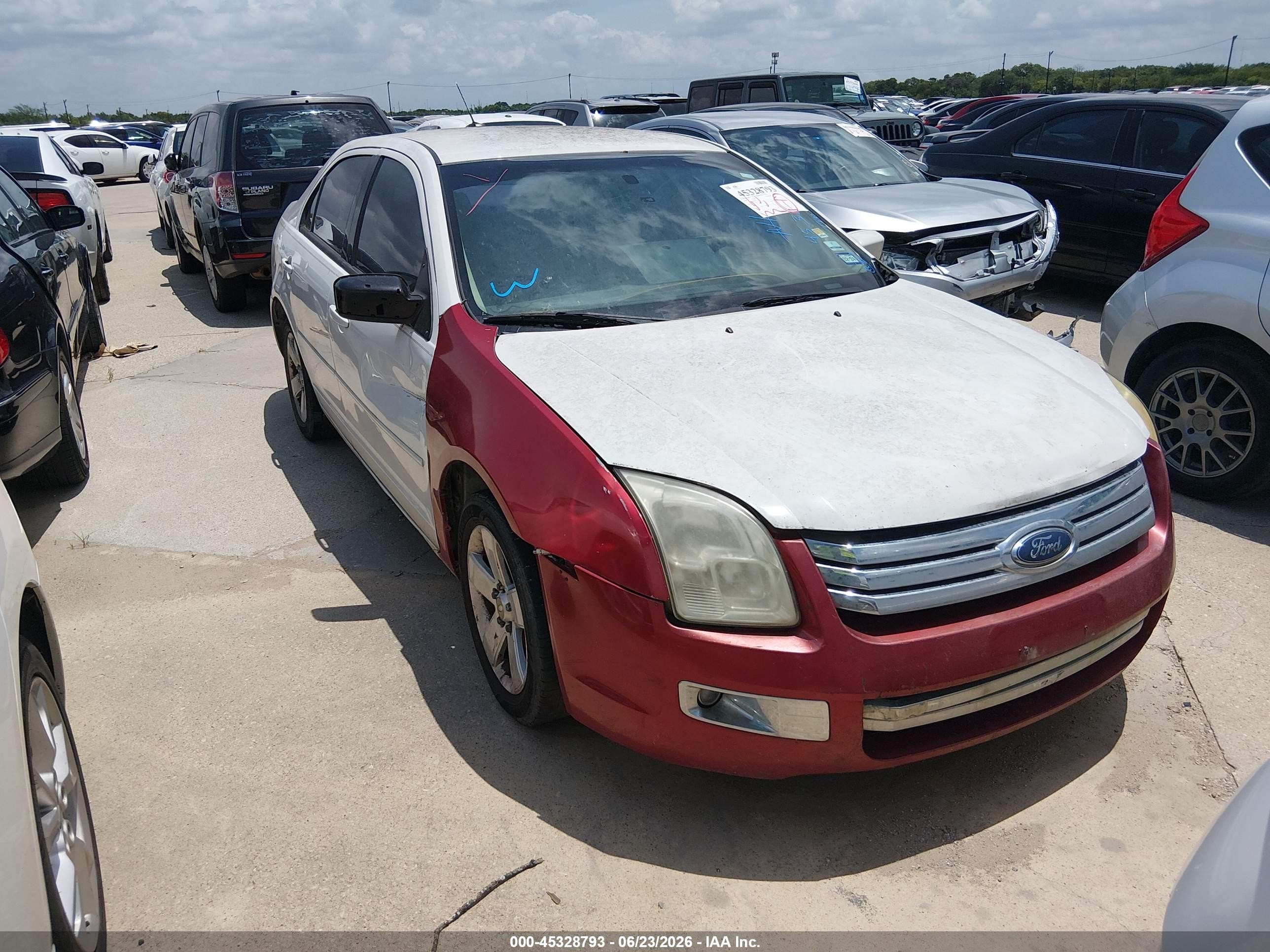 2008 Ford Fusion Se White vin: 3FAHP07Z08R271581