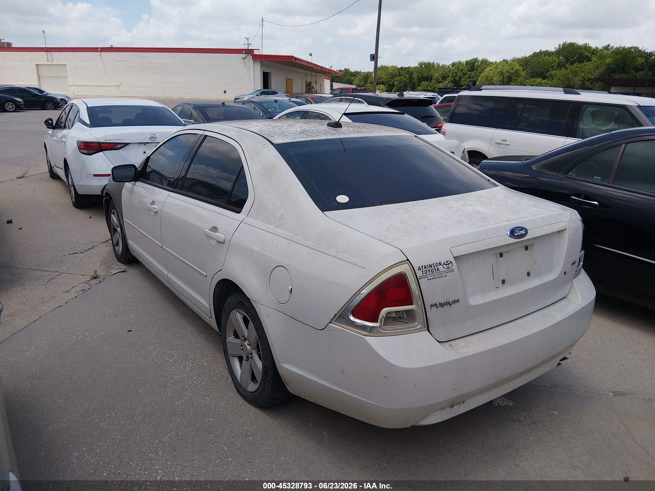 2008 Ford Fusion Se White vin: 3FAHP07Z08R271581