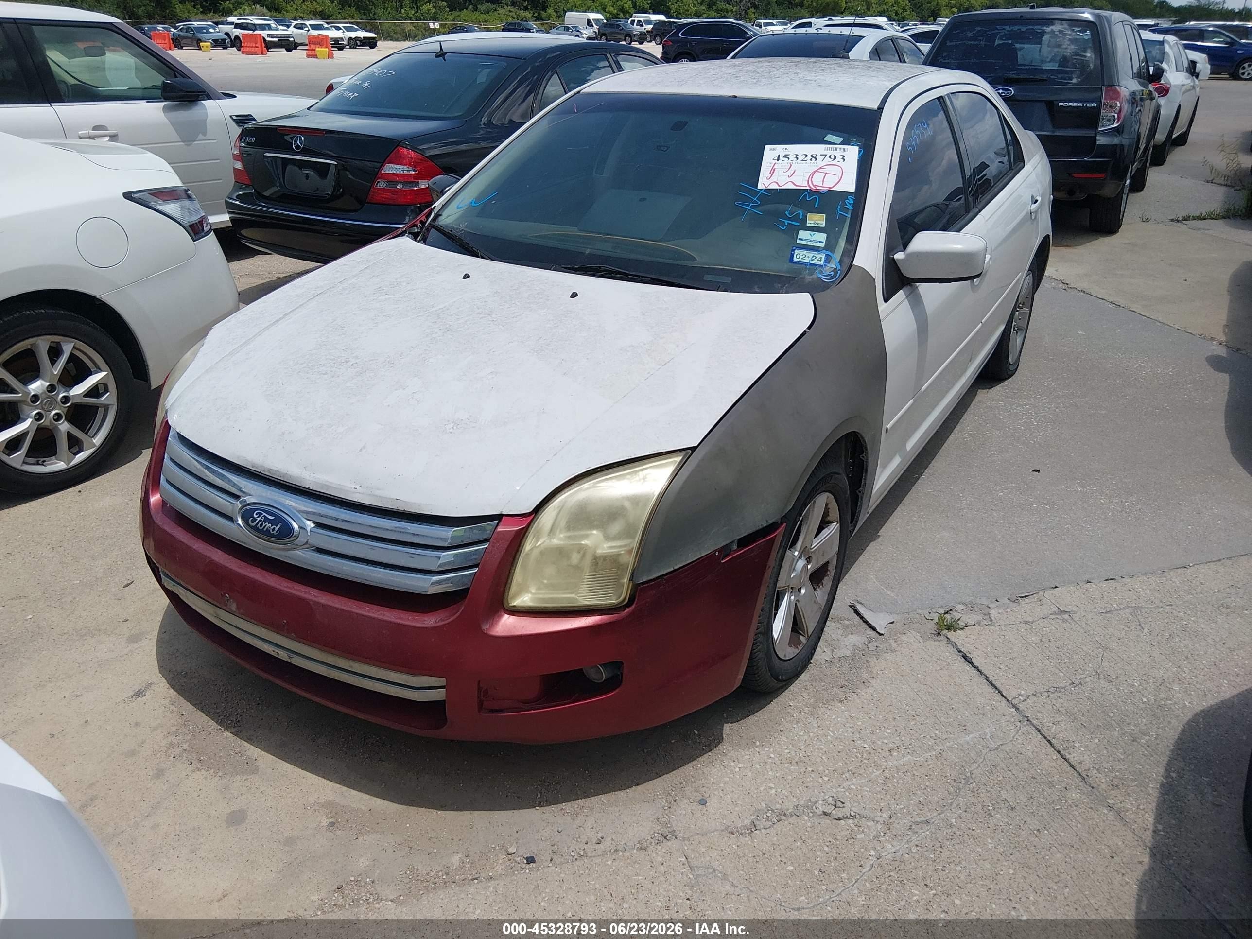 2008 Ford Fusion Se White vin: 3FAHP07Z08R271581