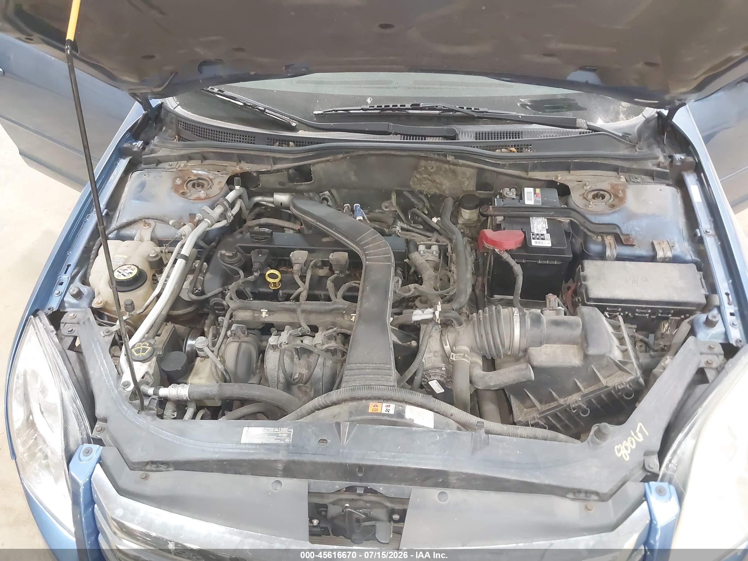 2009 Ford Fusion Se Blue vin: 3FAHP07Z09R117857