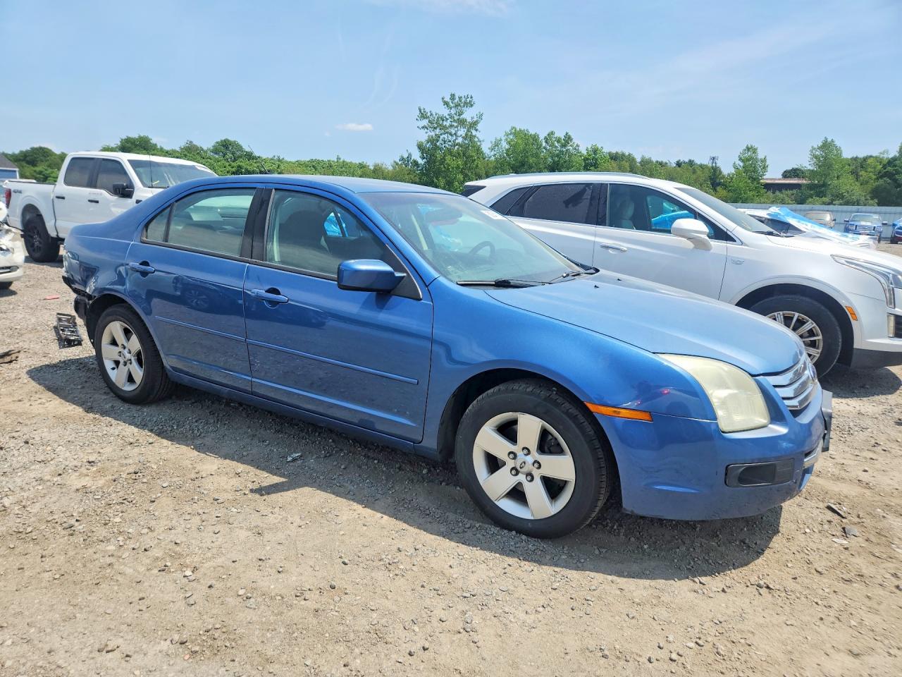 2009 Ford Fusion Se Blue vin: 3FAHP07Z09R151023