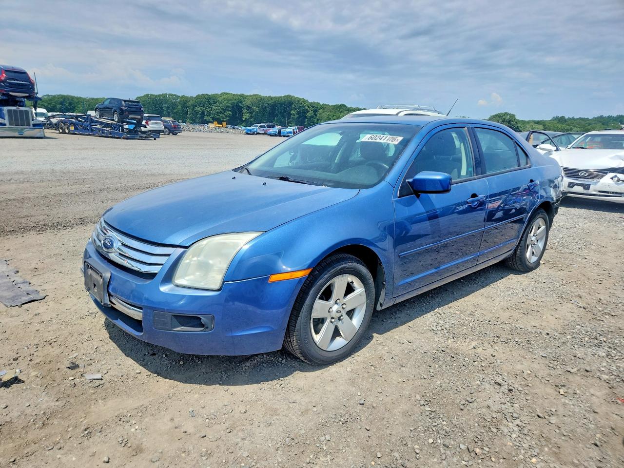 2009 Ford Fusion Se Blue vin: 3FAHP07Z09R151023