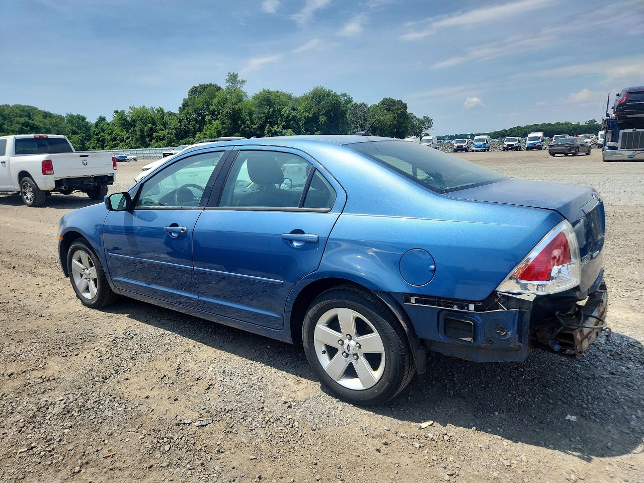 2009 Ford Fusion Se Blue vin: 3FAHP07Z09R151023