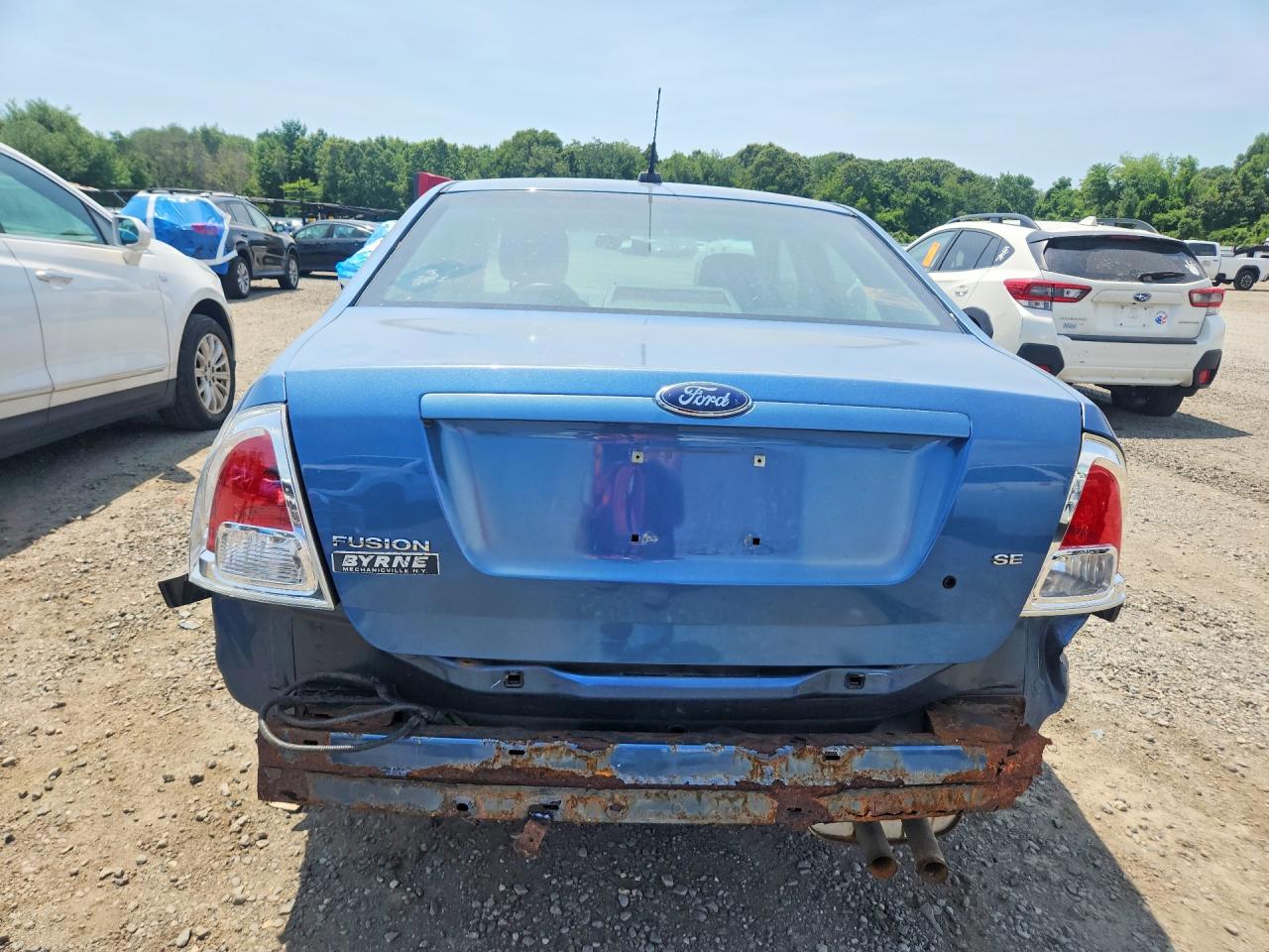 2009 Ford Fusion Se Blue vin: 3FAHP07Z09R151023